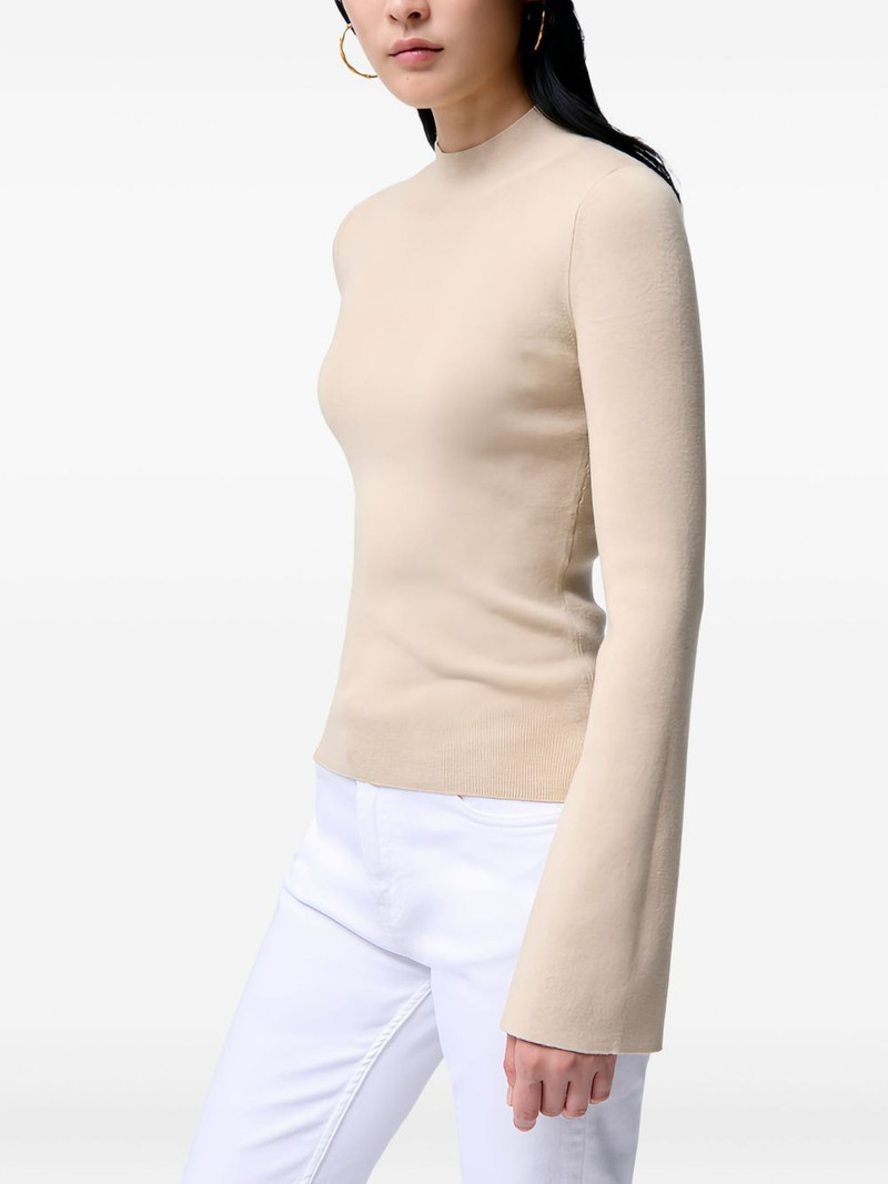 flared-sleeve sweatshirt 3