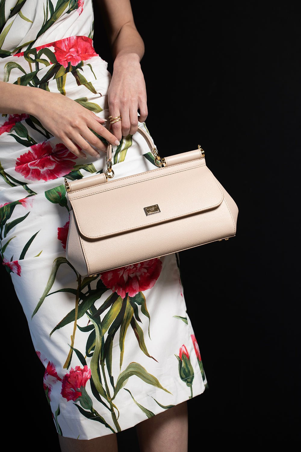 Medium Sicily Bag - Light Pink - 3