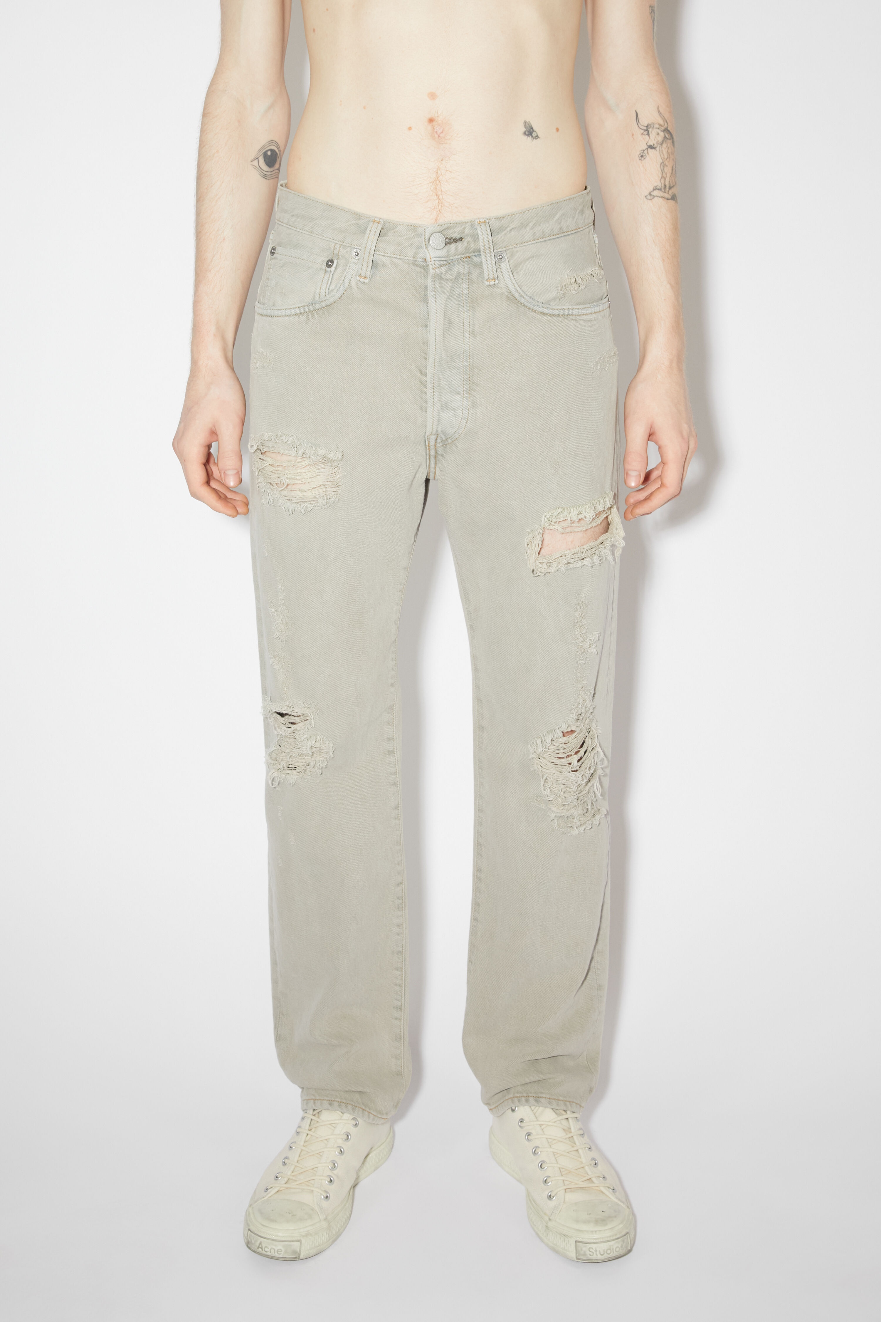 Relaxed fit jeans - 2003 - Beige/grey - 2