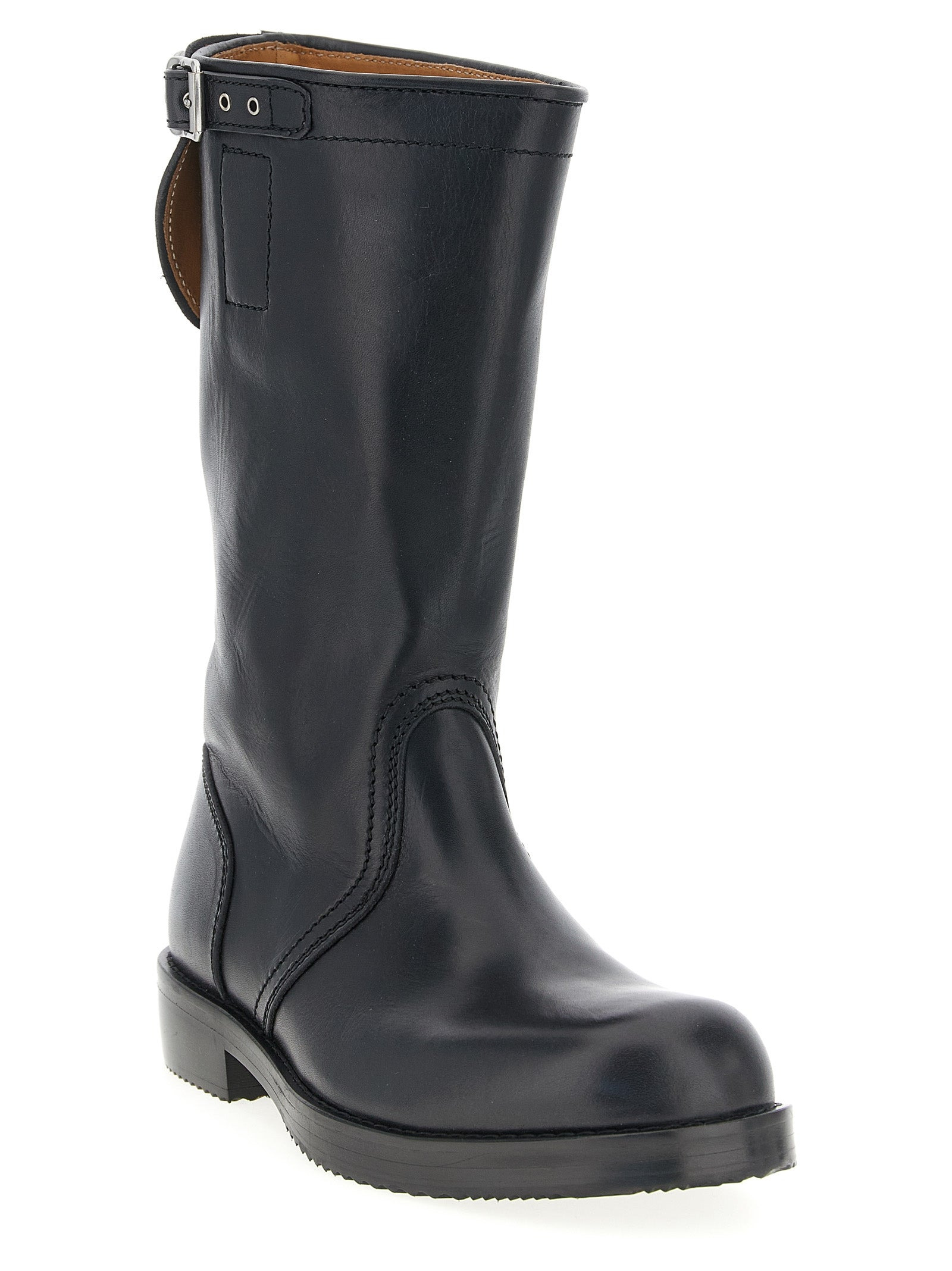 Dries Van Noten Men Biker Boots - 2