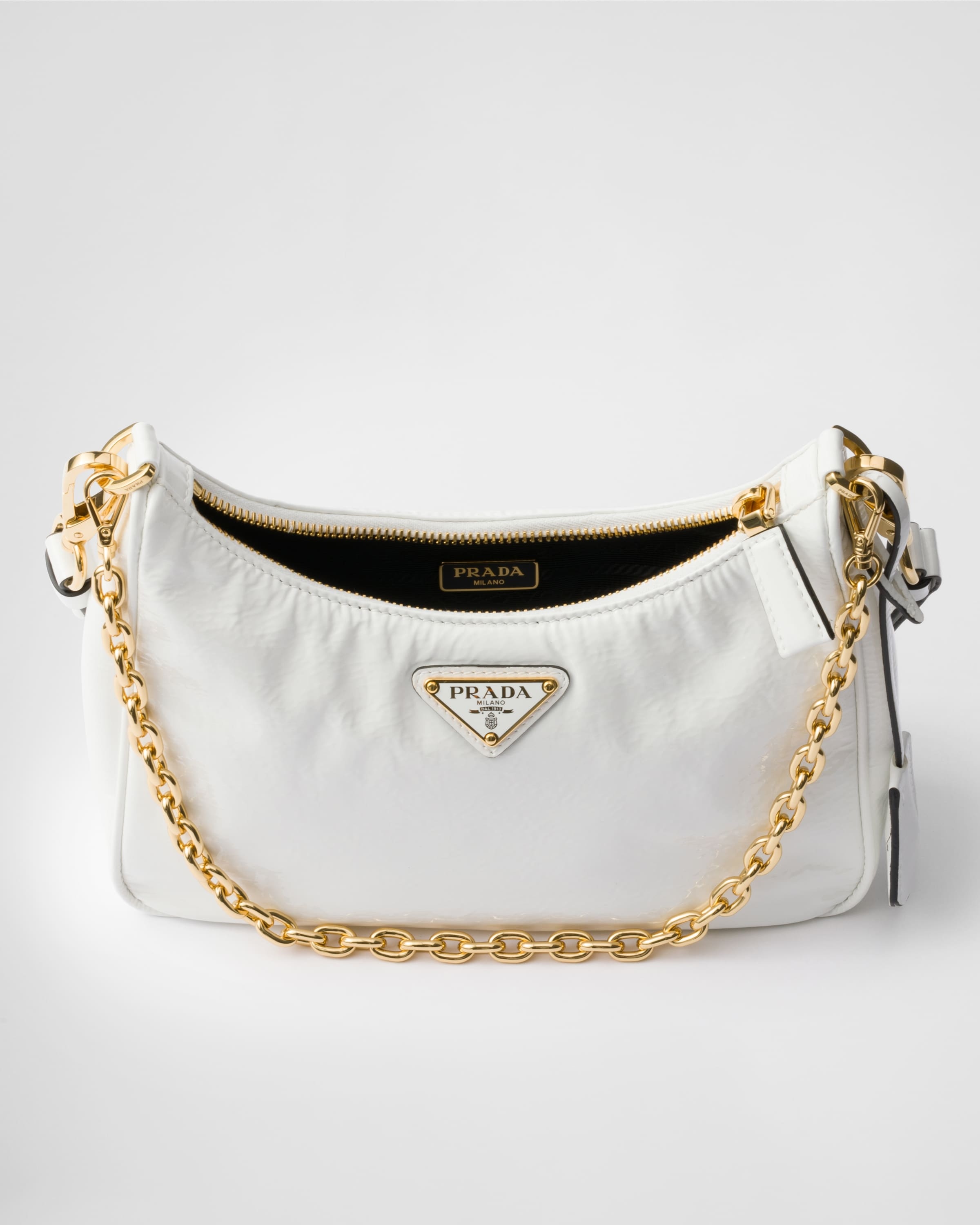Prada Re-Edition naplak patent leather mini-bag - 5