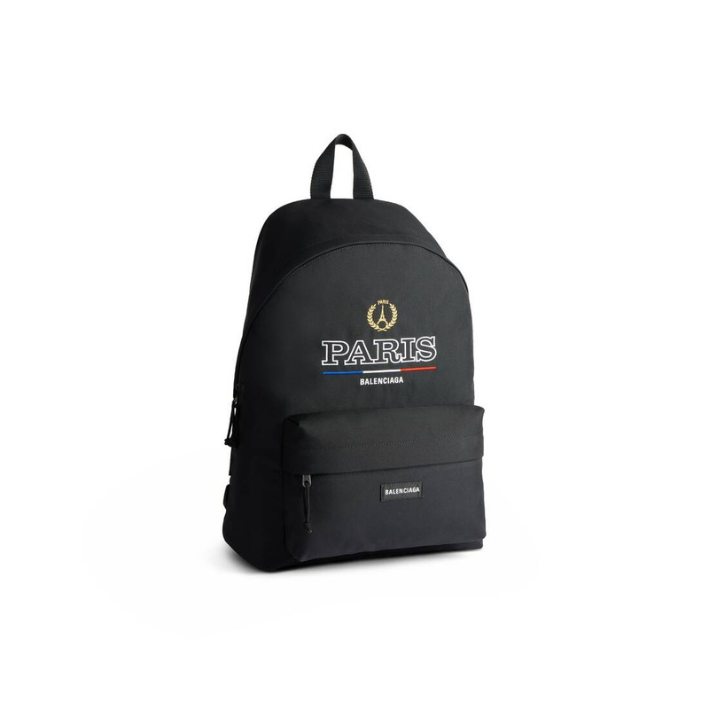 BALENCIAGA Explorer Backpack  in Black outlook