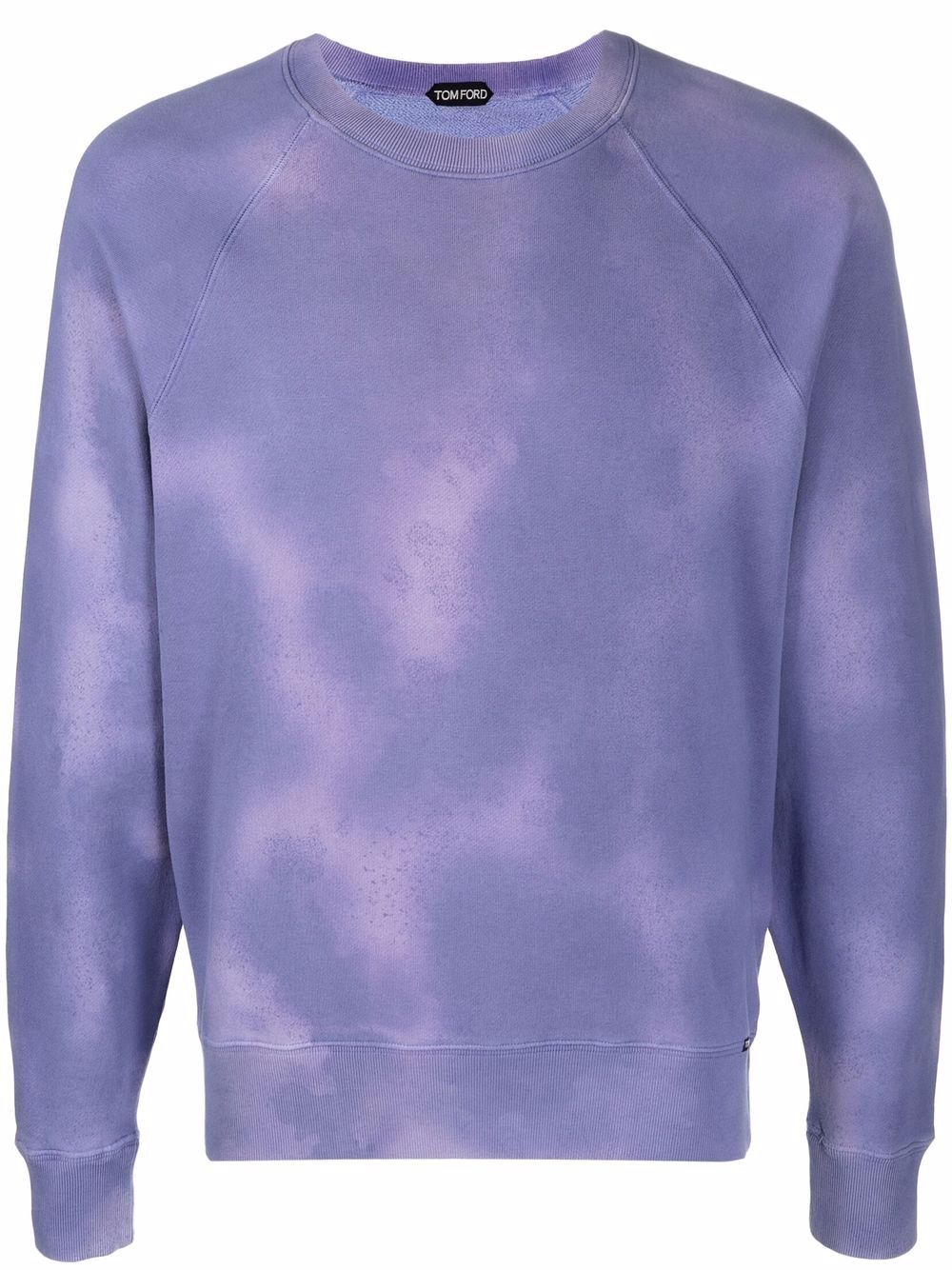 tie-dye crewneck sweatshirt - 1