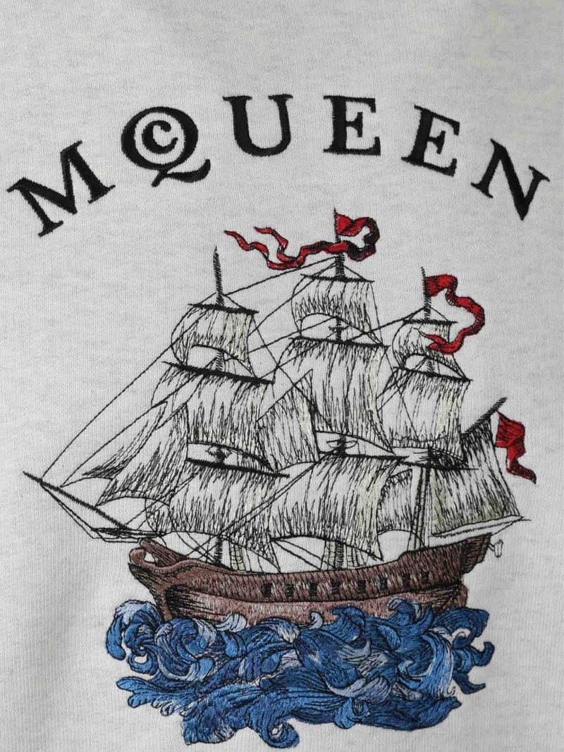 embroidered ship sweatshirt 3