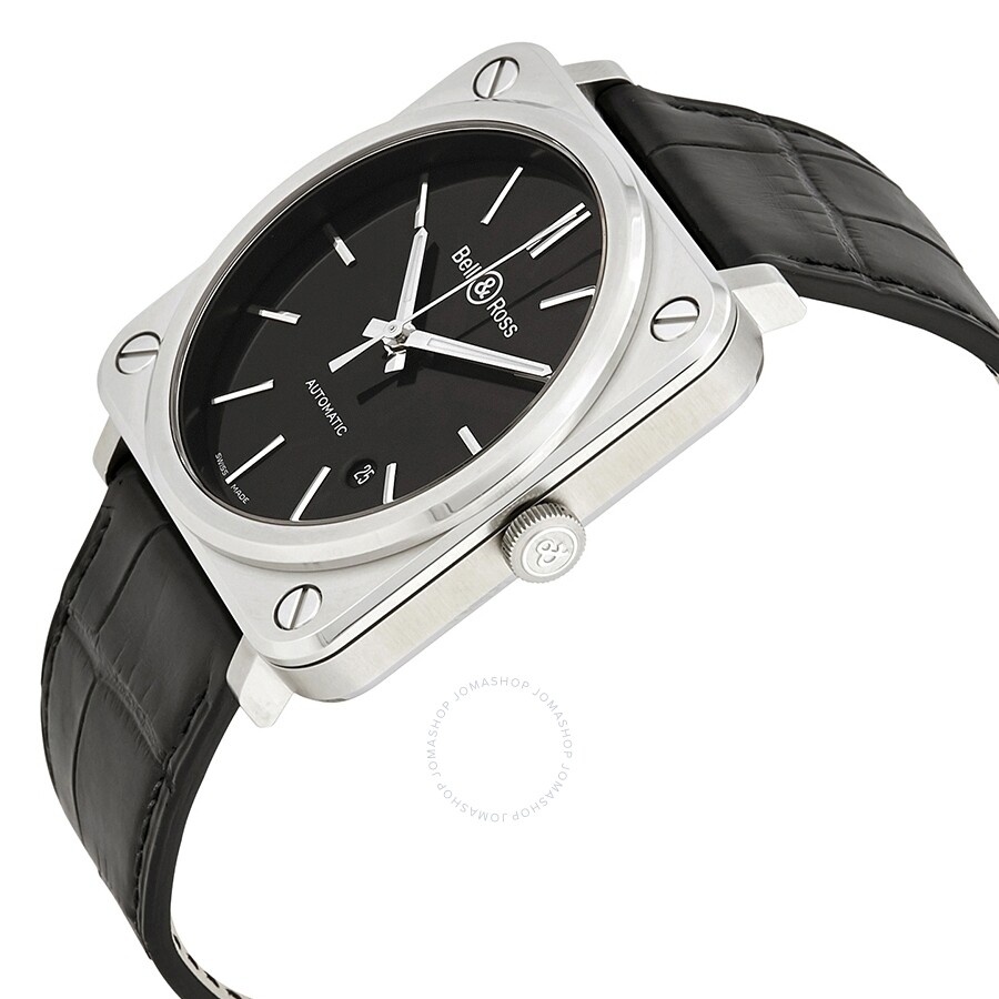 Bell And Ross - Bell and Ross Aviation Automatic Black Dial Men's Watch BRS92-BLC-ST/SCR - 5