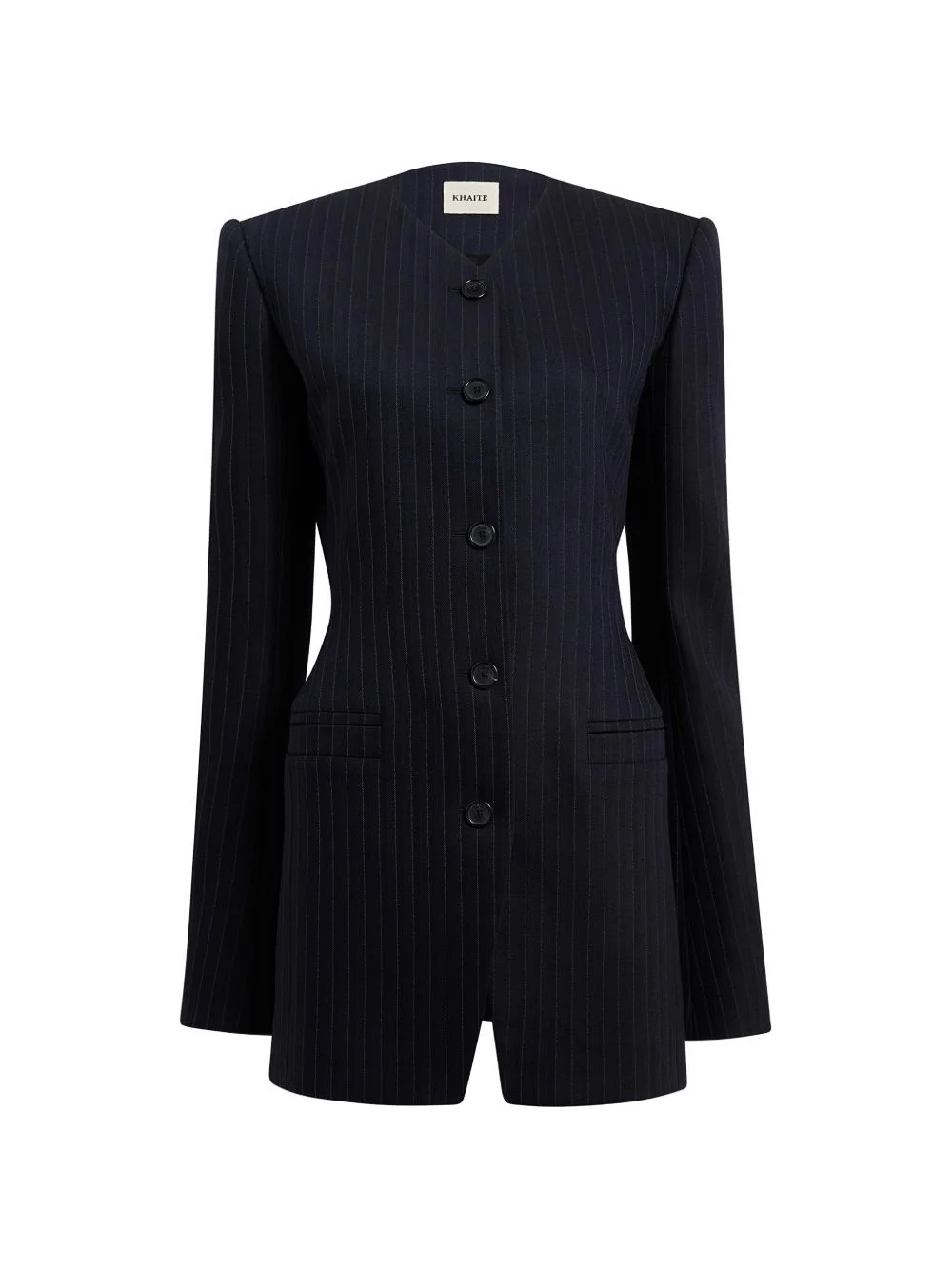 Naran pinstripe button jacket - 1