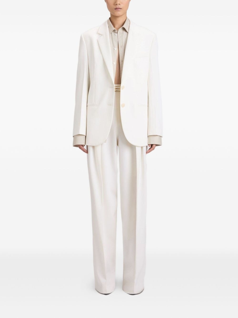 tailored wool jacket - 2