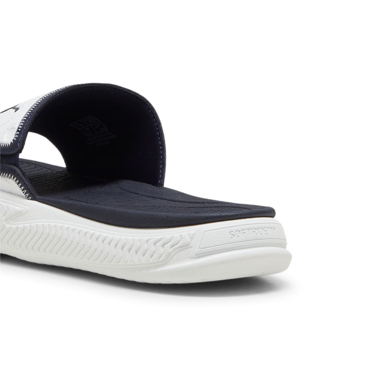 PUMA Softride Pro 24 V Slides 'White New Navy' 395432-03 - 6