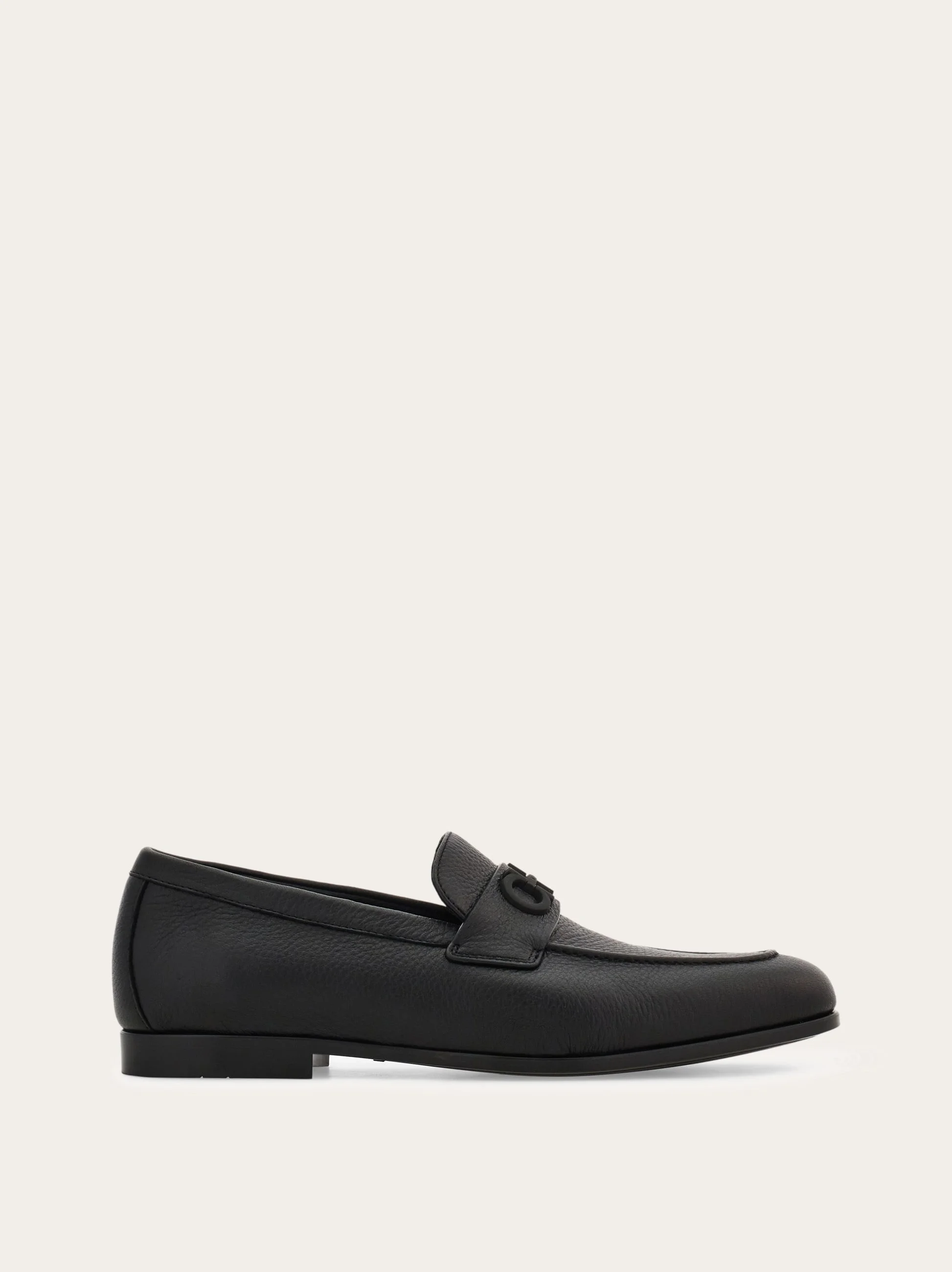 Loafer with Gancini buckle - 1