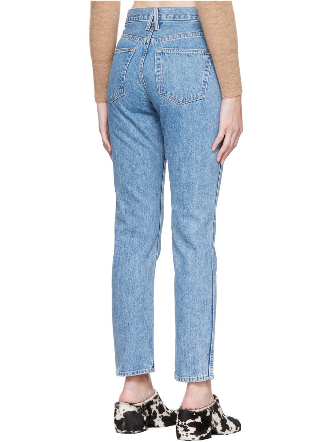 Blue Virginia Slim Jeans - 3