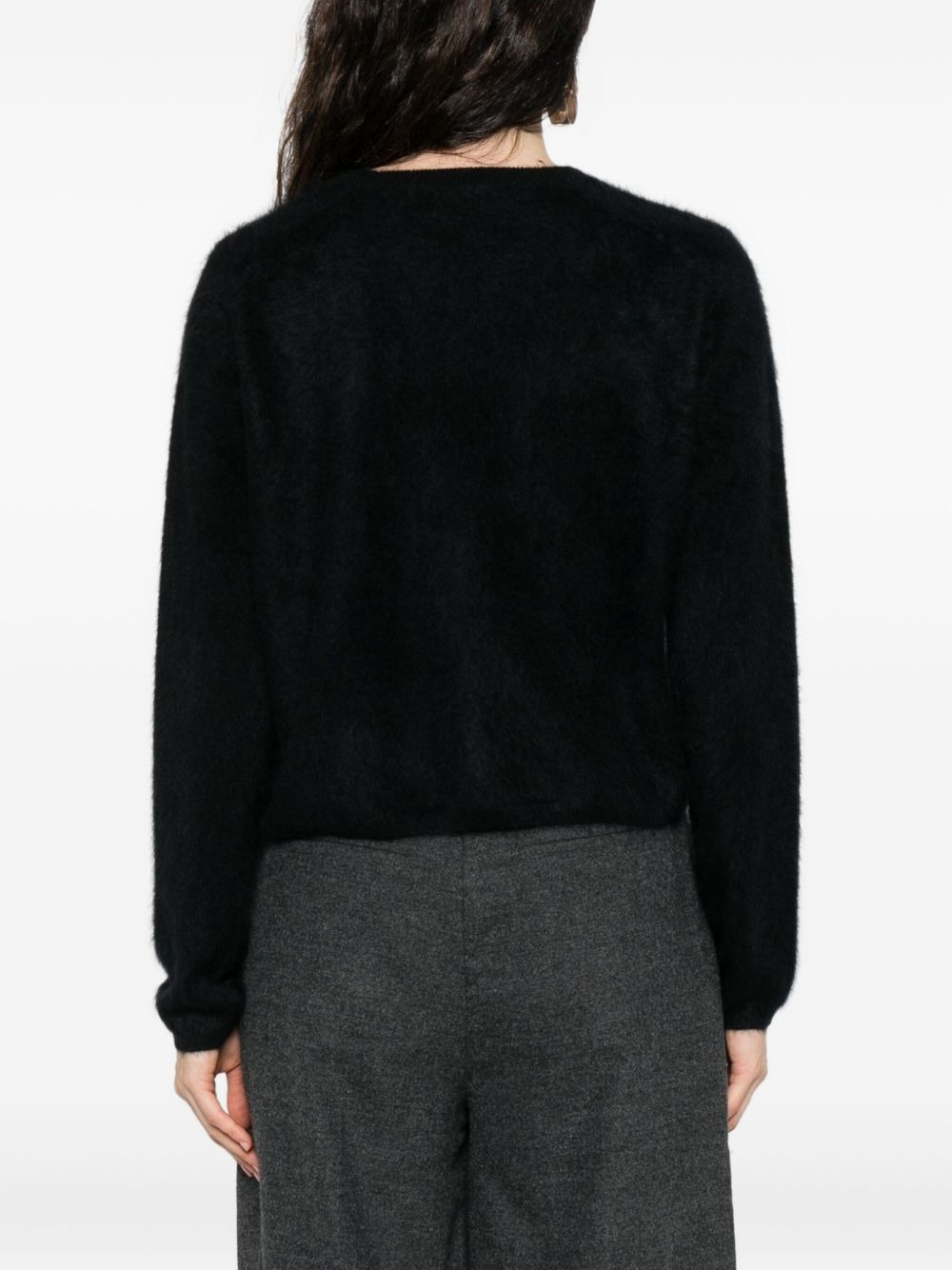 brushed cashmere sweater - 4