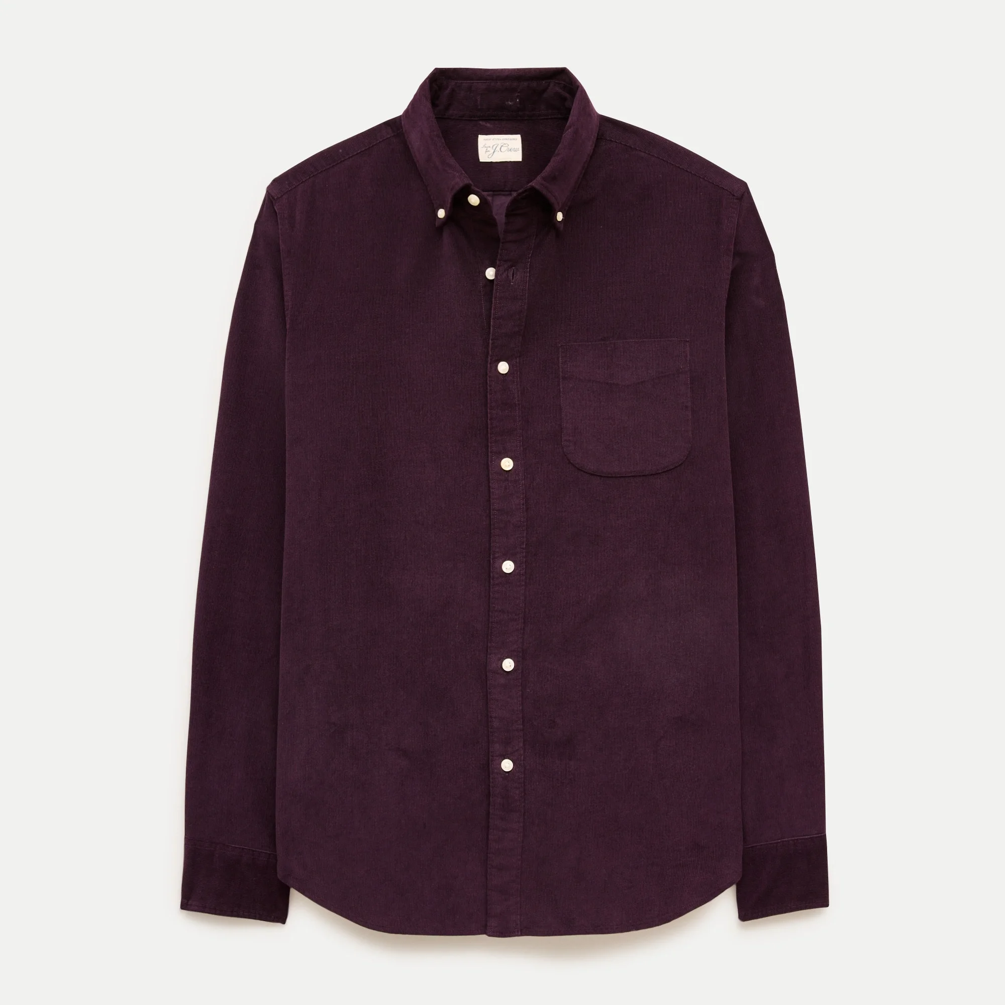 Fine-wale corduroy shirt - 1