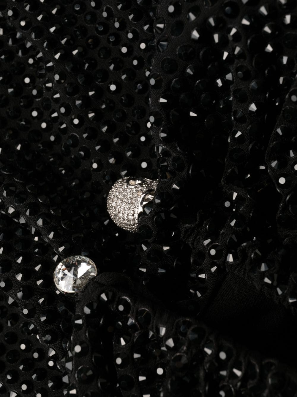 Philipp Plein embellished mini dress - Black