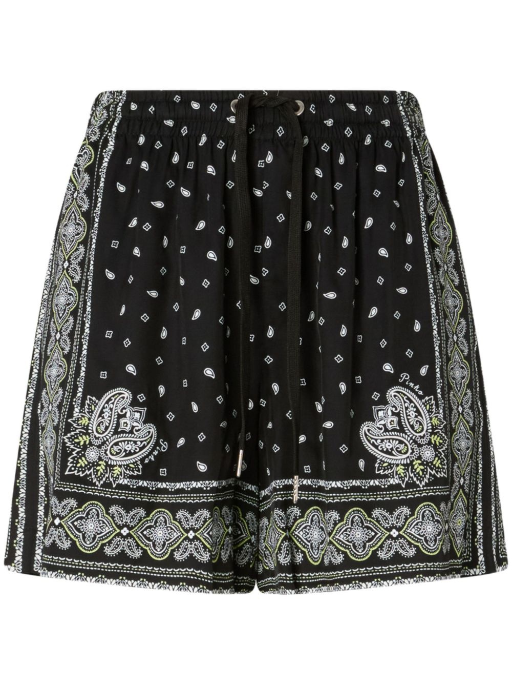 paisley-print shorts - 1