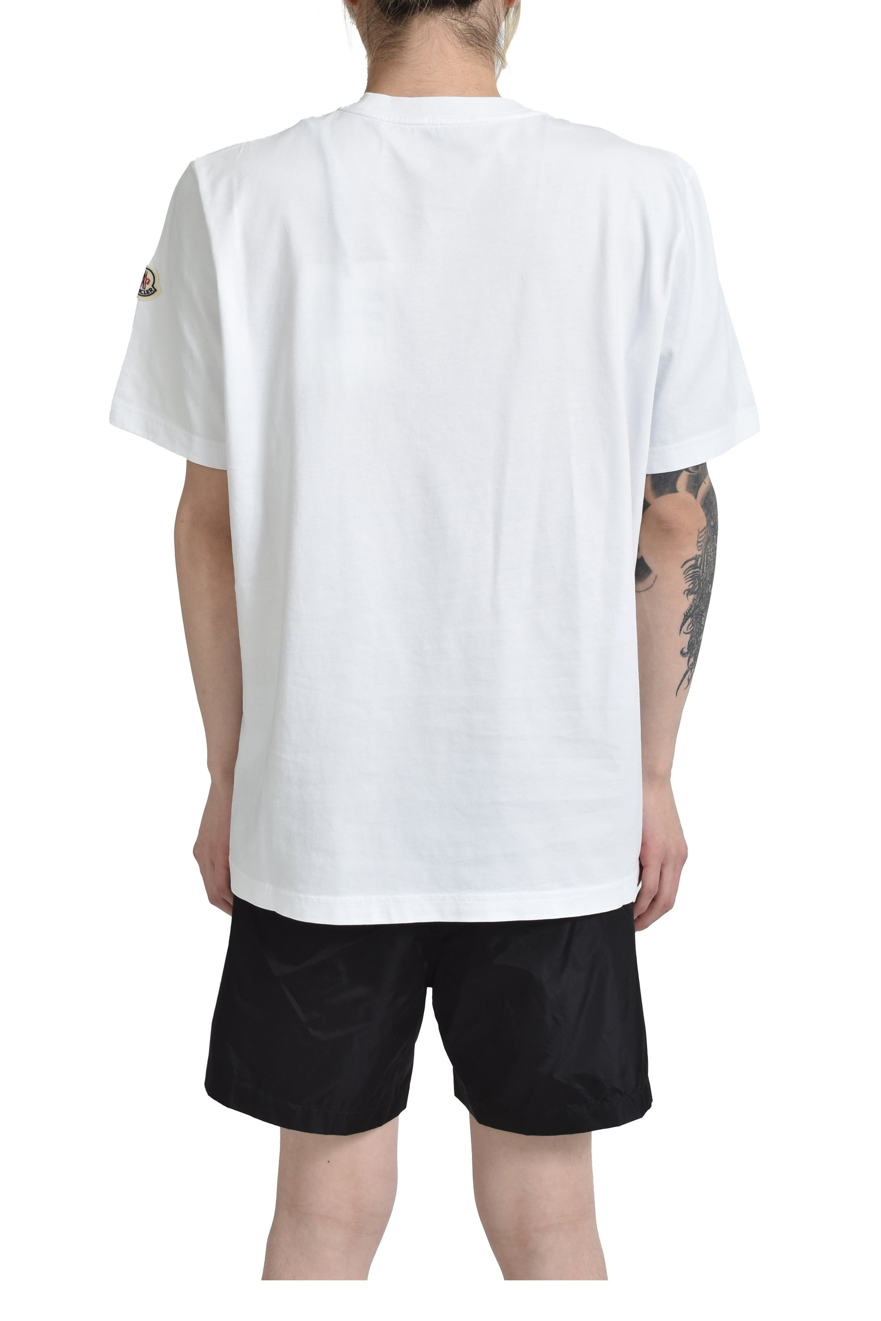COLLEGE LOGO SS T-SHIRT / WHT - 2