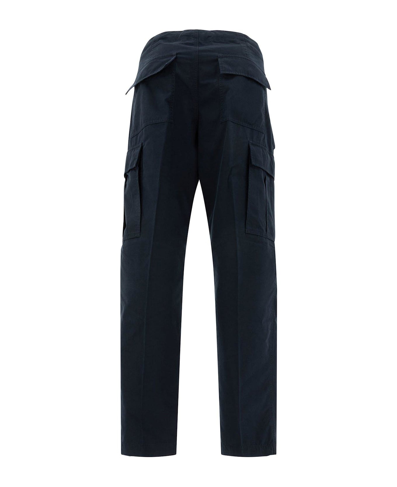 Drawstring Cargo Trousers - 2