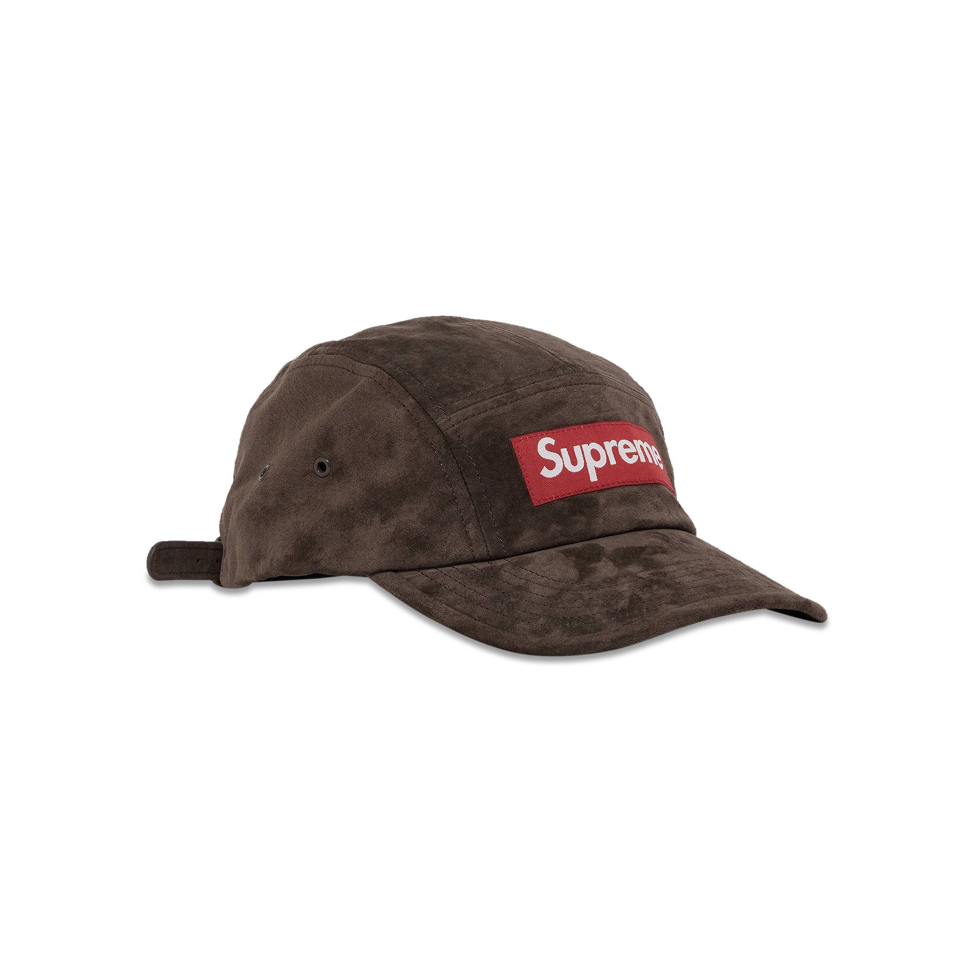 Supreme Supreme Suede Camp Cap 'Brown' | REVERSIBLE