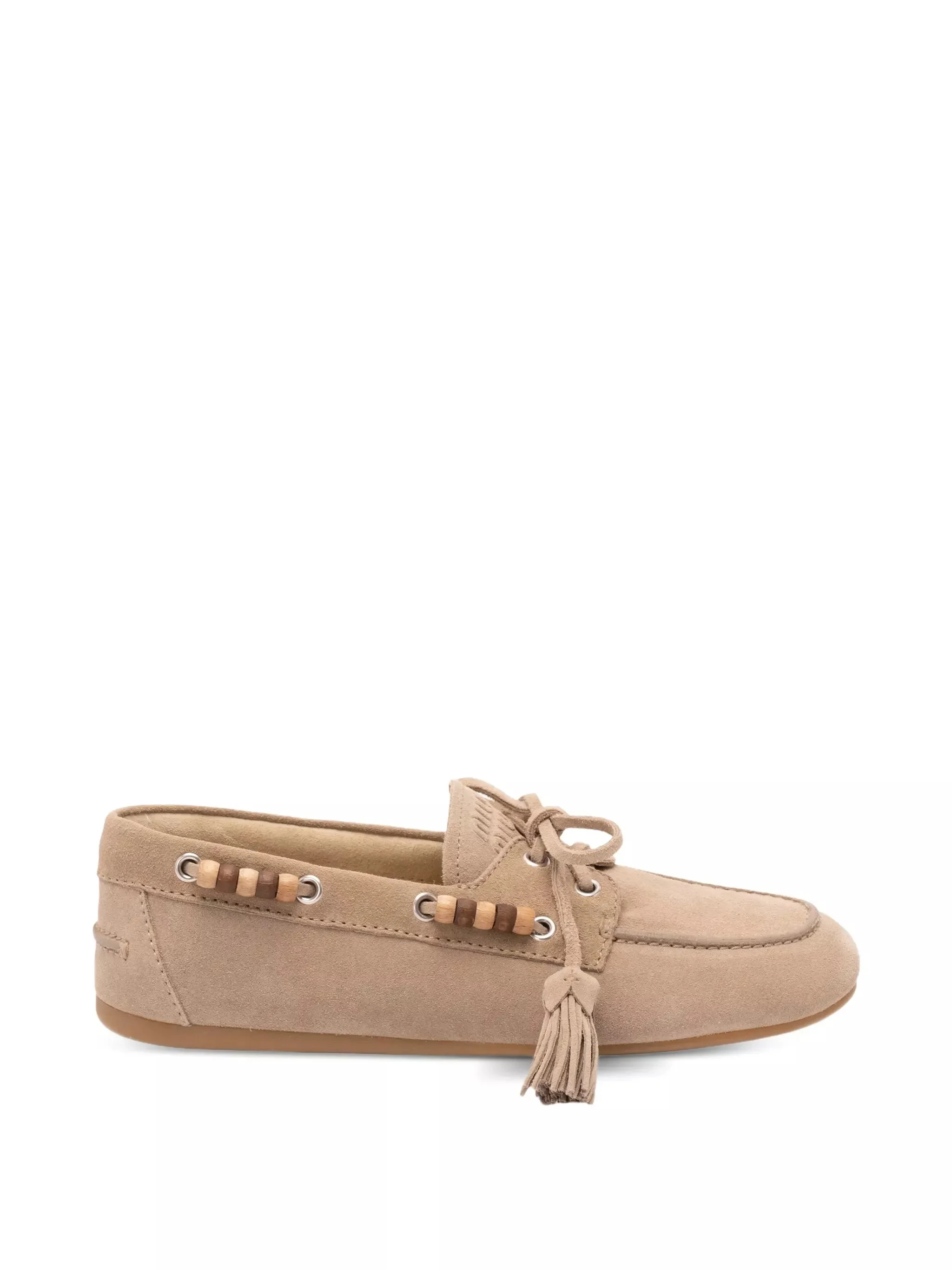 Suede Deck Shoes - 1