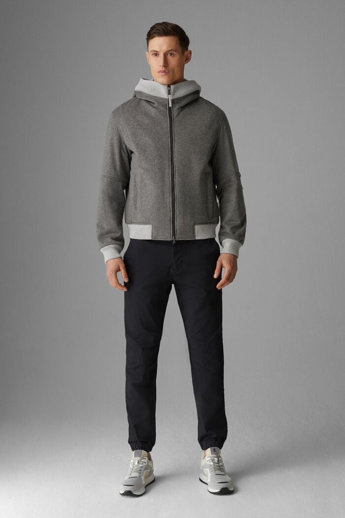 Will Cashmere jacket in Gray melange - 4