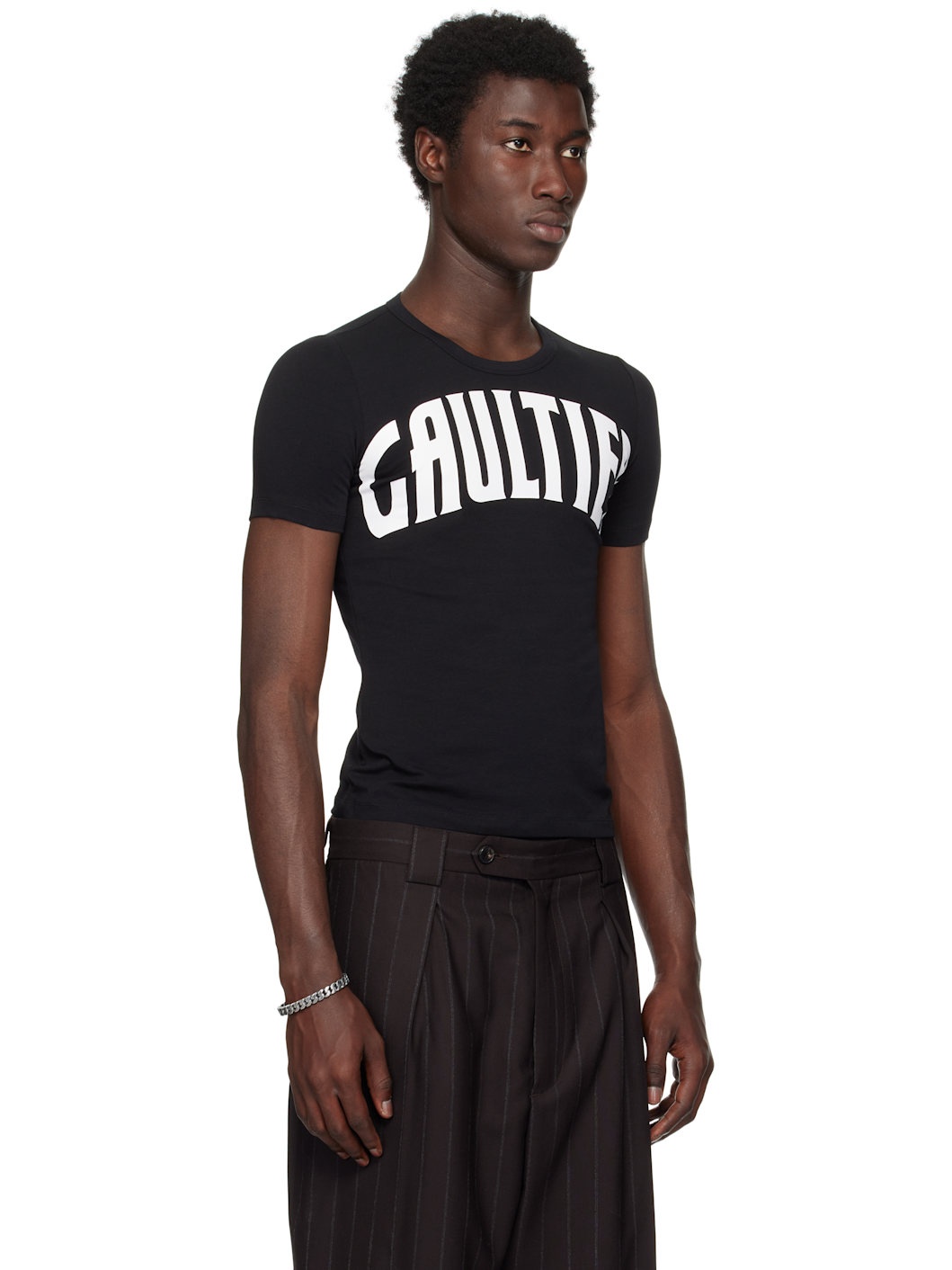 Black 'The Gaultier' T-shirt - 2