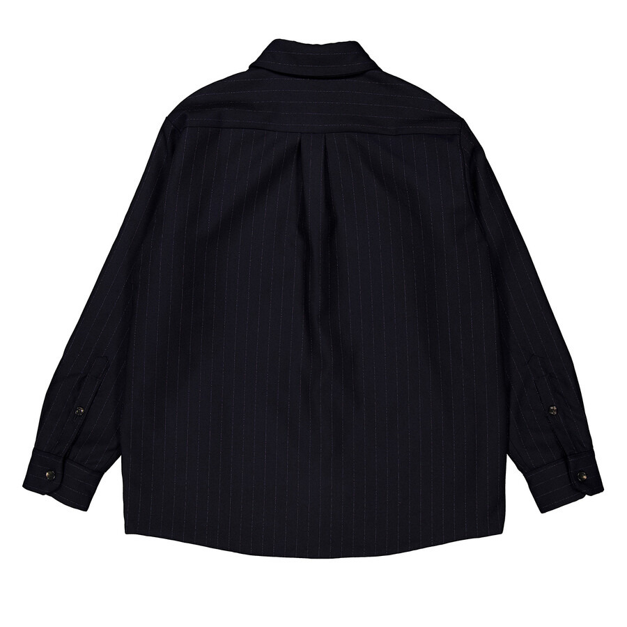 Emporio Armani Oversized Striped Shirt - 7