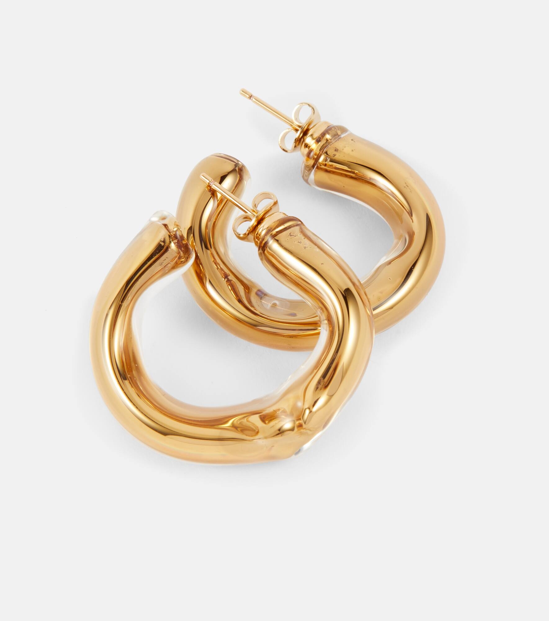 Hiroki hoop earrings - 4