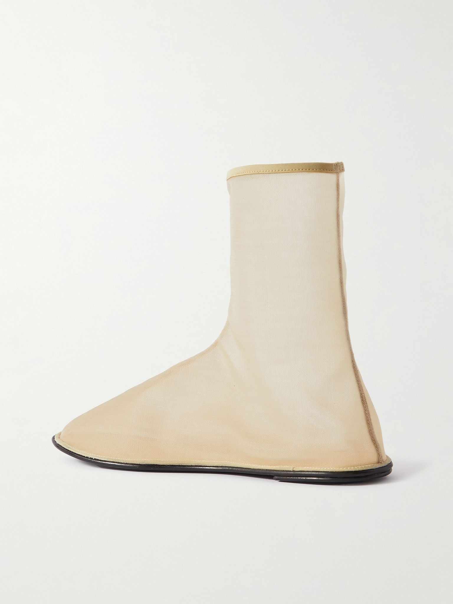 Mesh sock boots Beige - 3