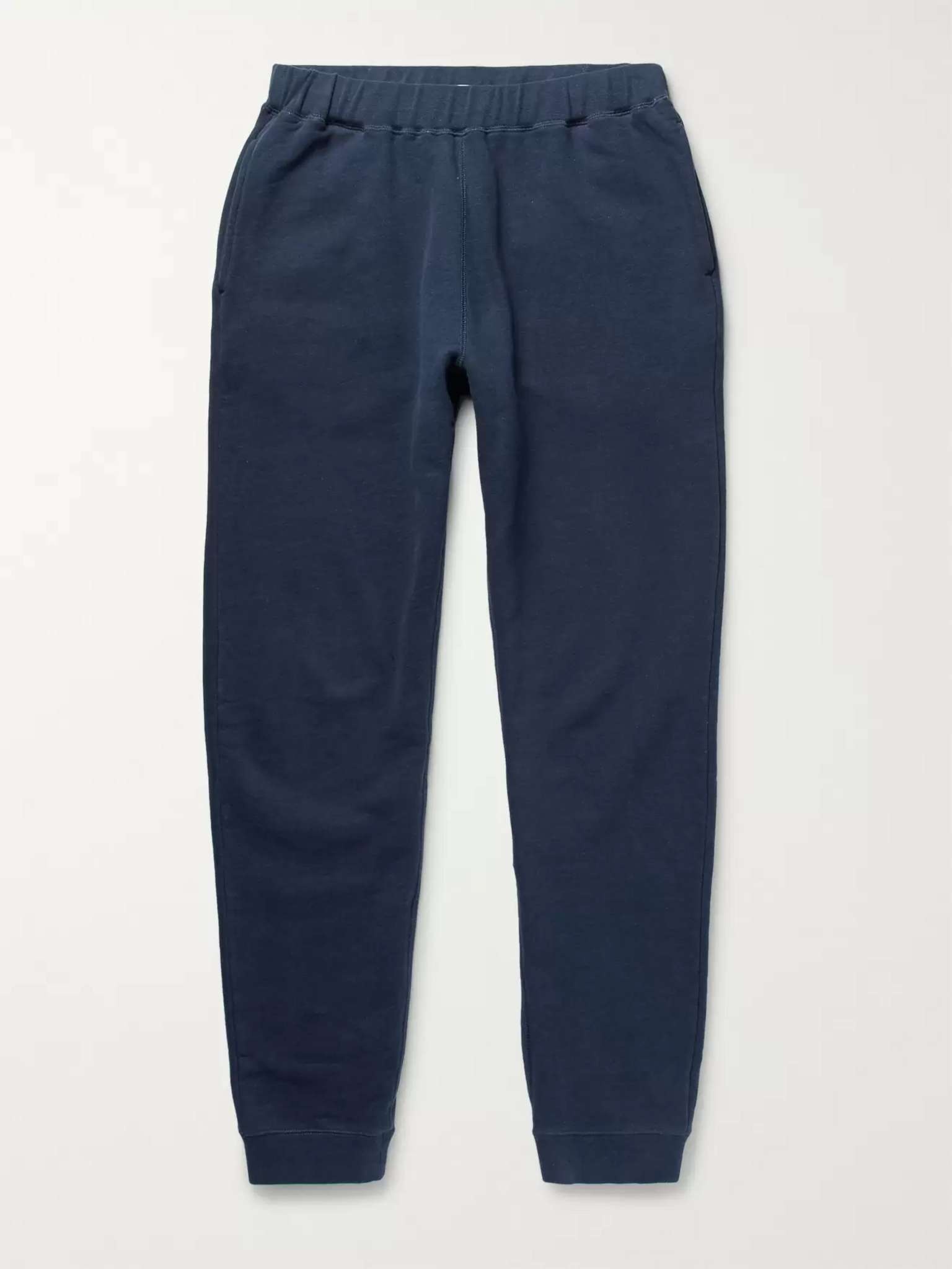 Tapered Cotton-Jersey Sweatpants - 1