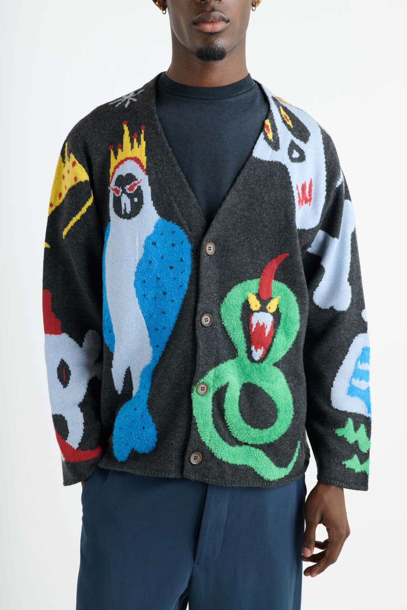 MYTHICAL CREATURES CARDIGAN 3