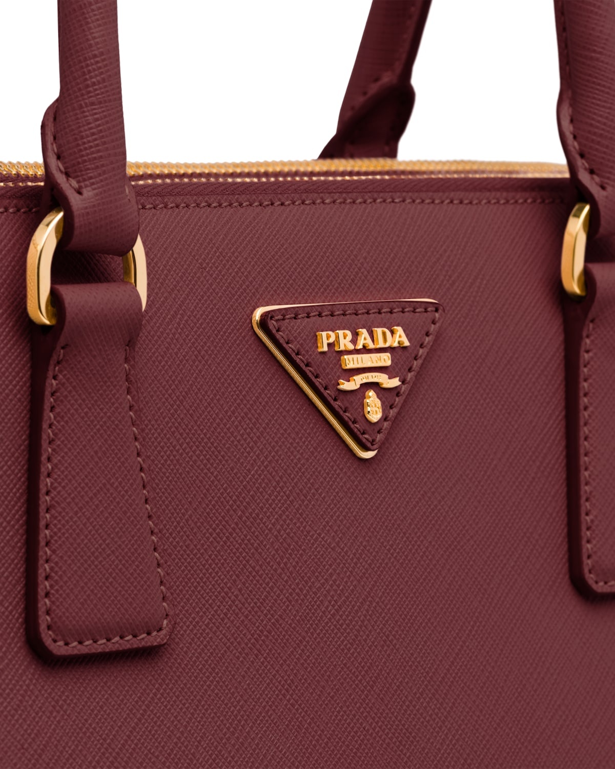 Medium Saffiano Leather Prada Galleria Bag - 6