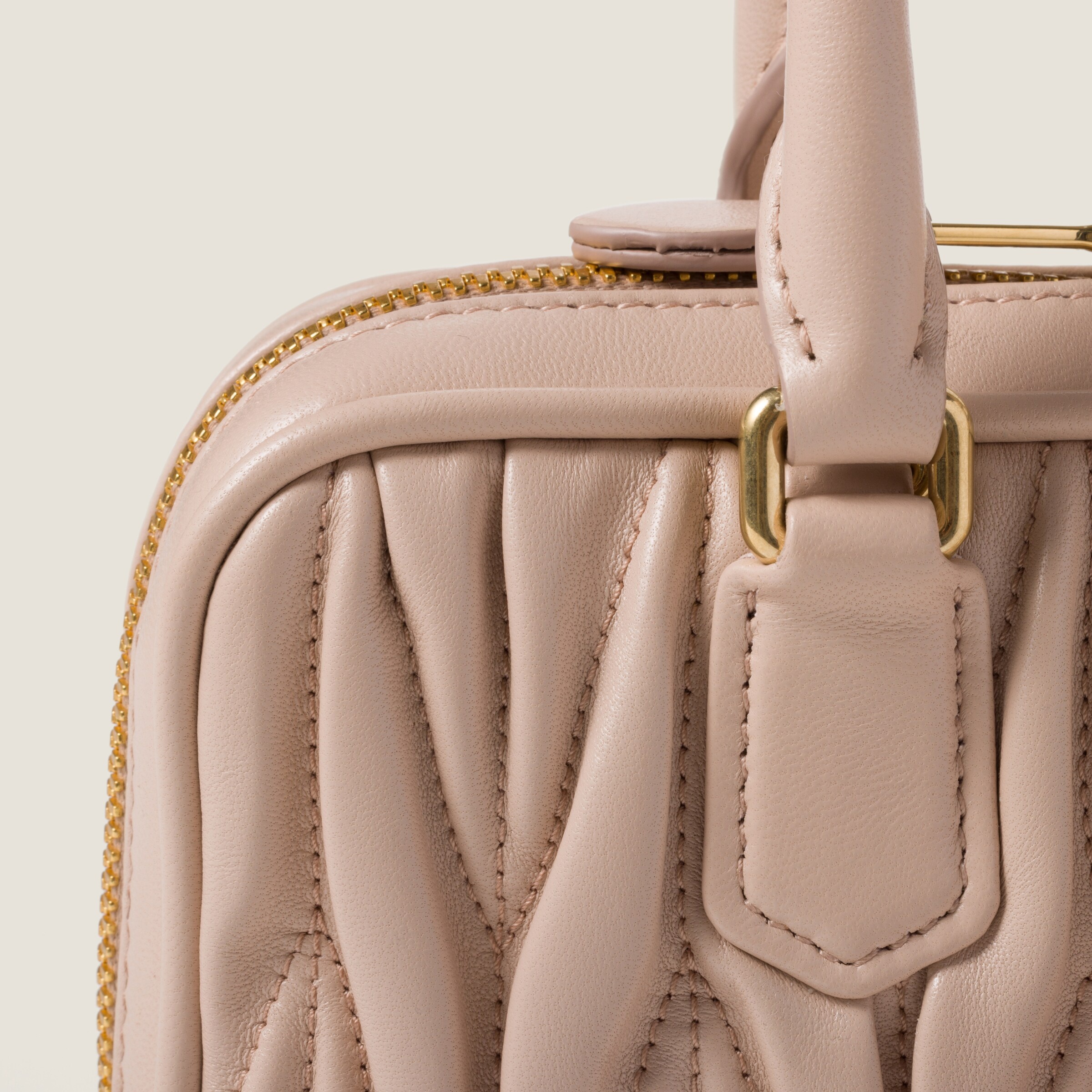 Arcadie matelassé nappa leather mini-bag - 5