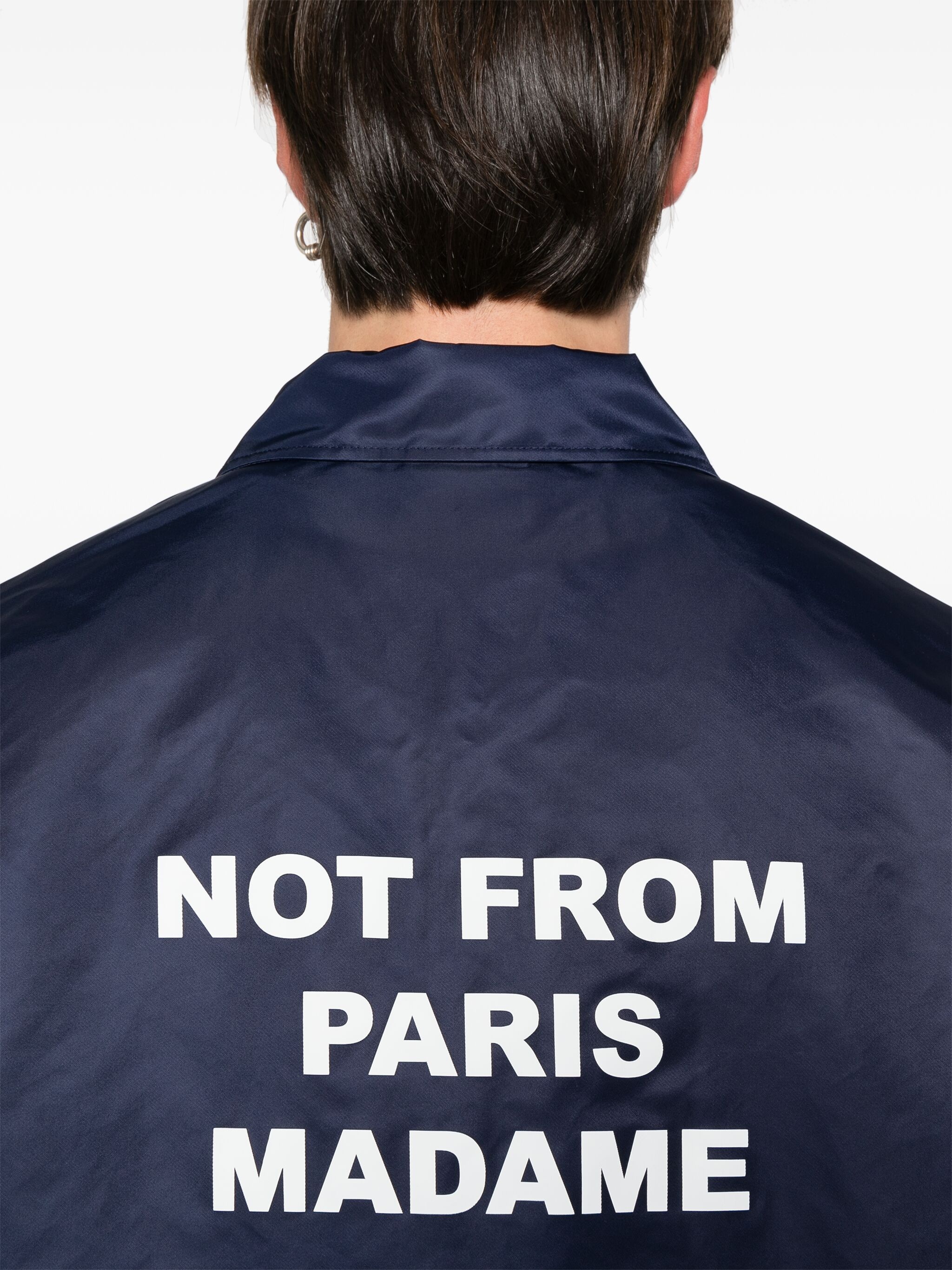Drole De Monsieur La Veste Slogan Jacket - 5