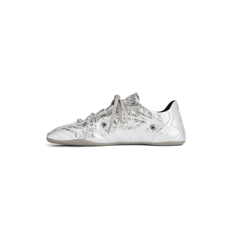 BALENCIAGA Women's City Sneaker in Silver outlook