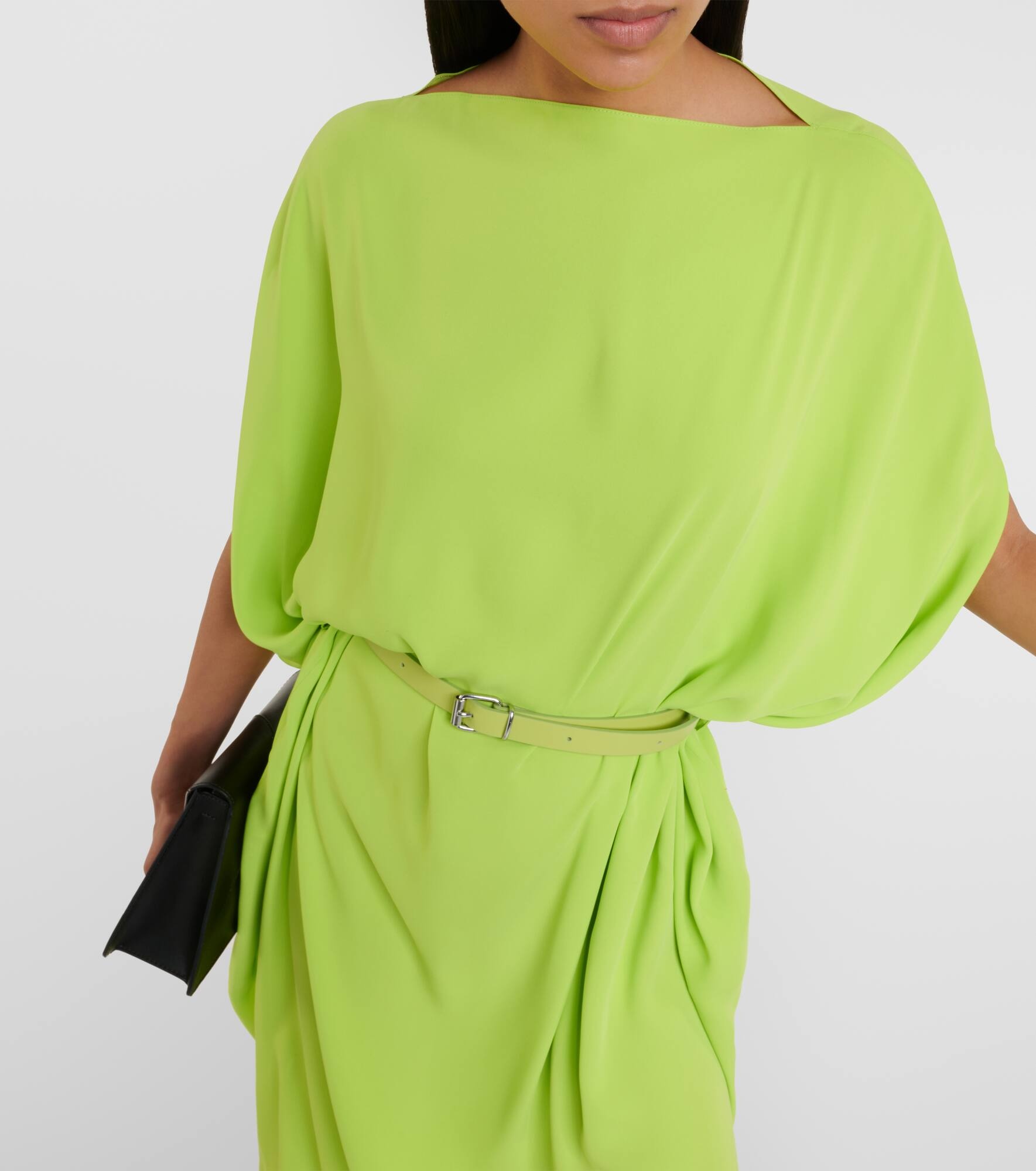 Belted midi dress - 4