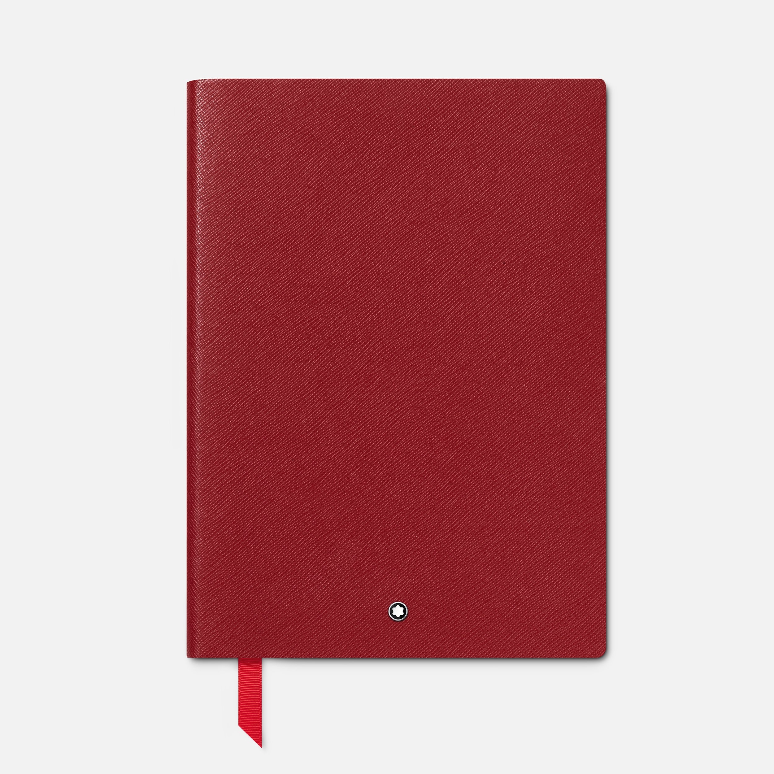 Notebook #163 medium, Red - Lined - 1
