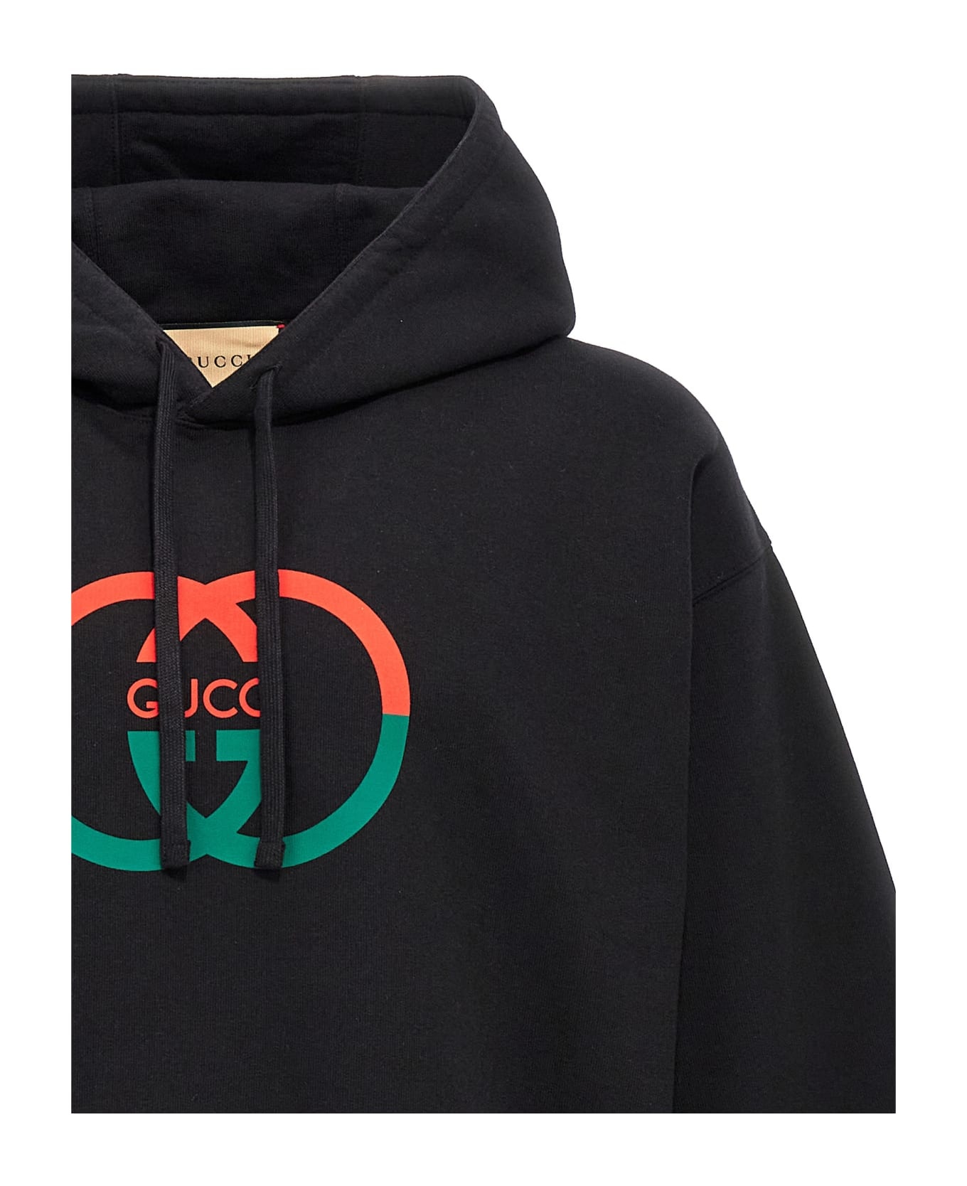 Logo Print Hoodie - 3