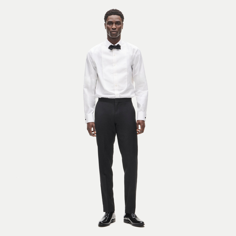 Ludlow Slim-fit tuxedo pant in Italian wool 4