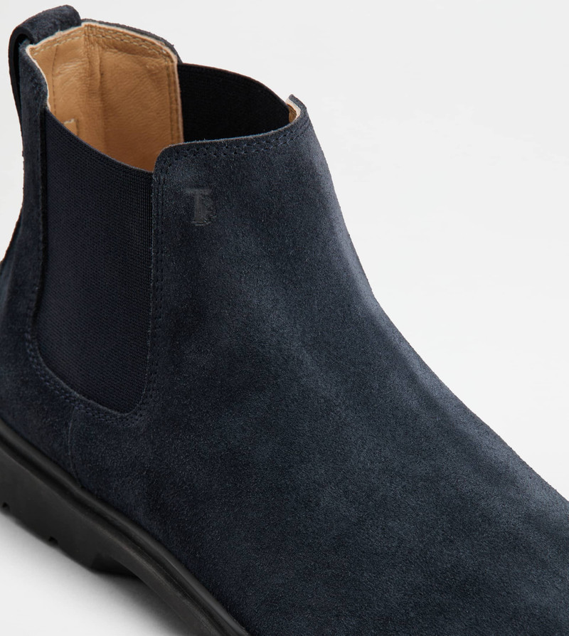 CHELSEA BOOTS IN SUEDE - BLUE 5