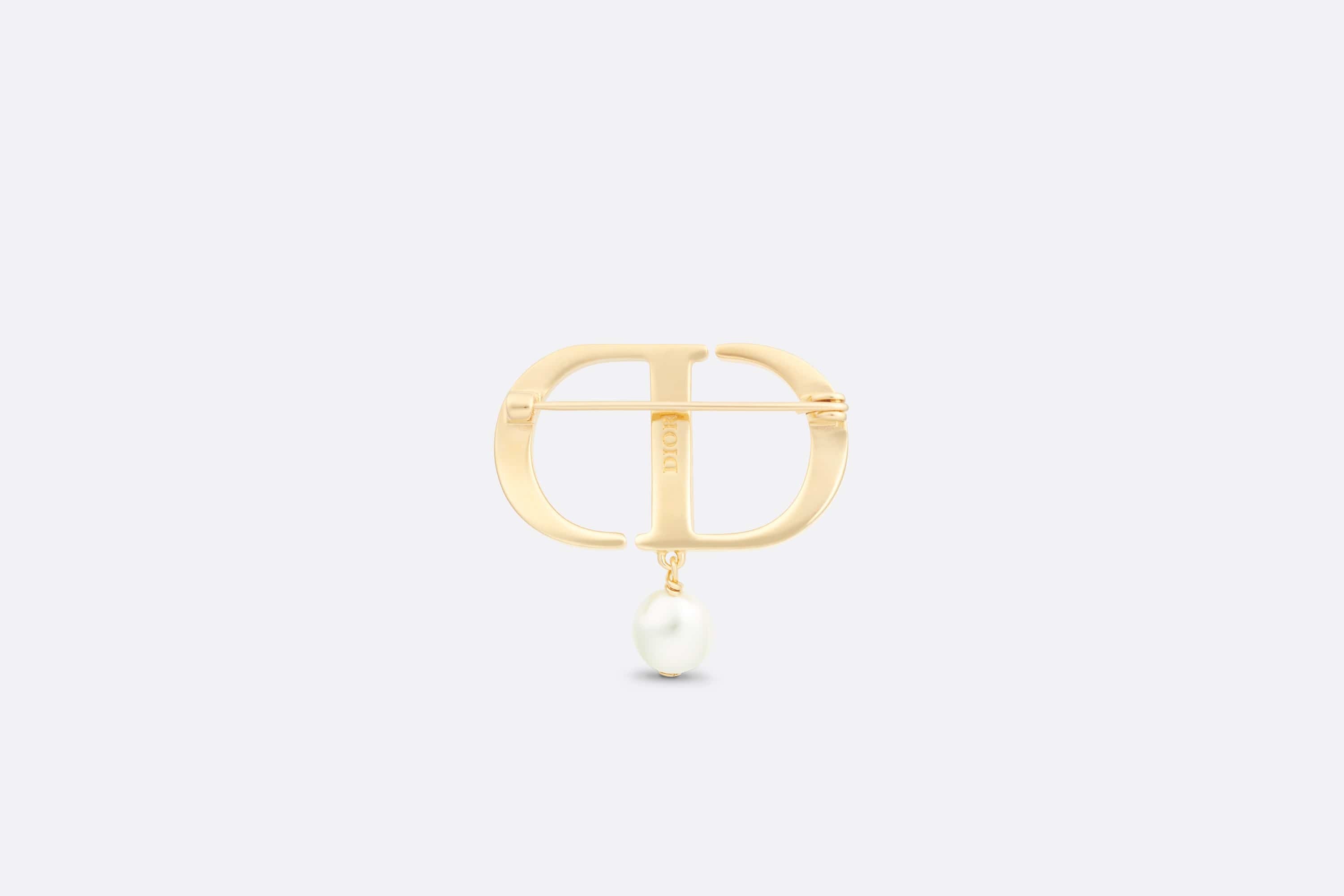 DIOR Petit CD ブローチ Dior Petit CD Brooch | REVERSIBLE