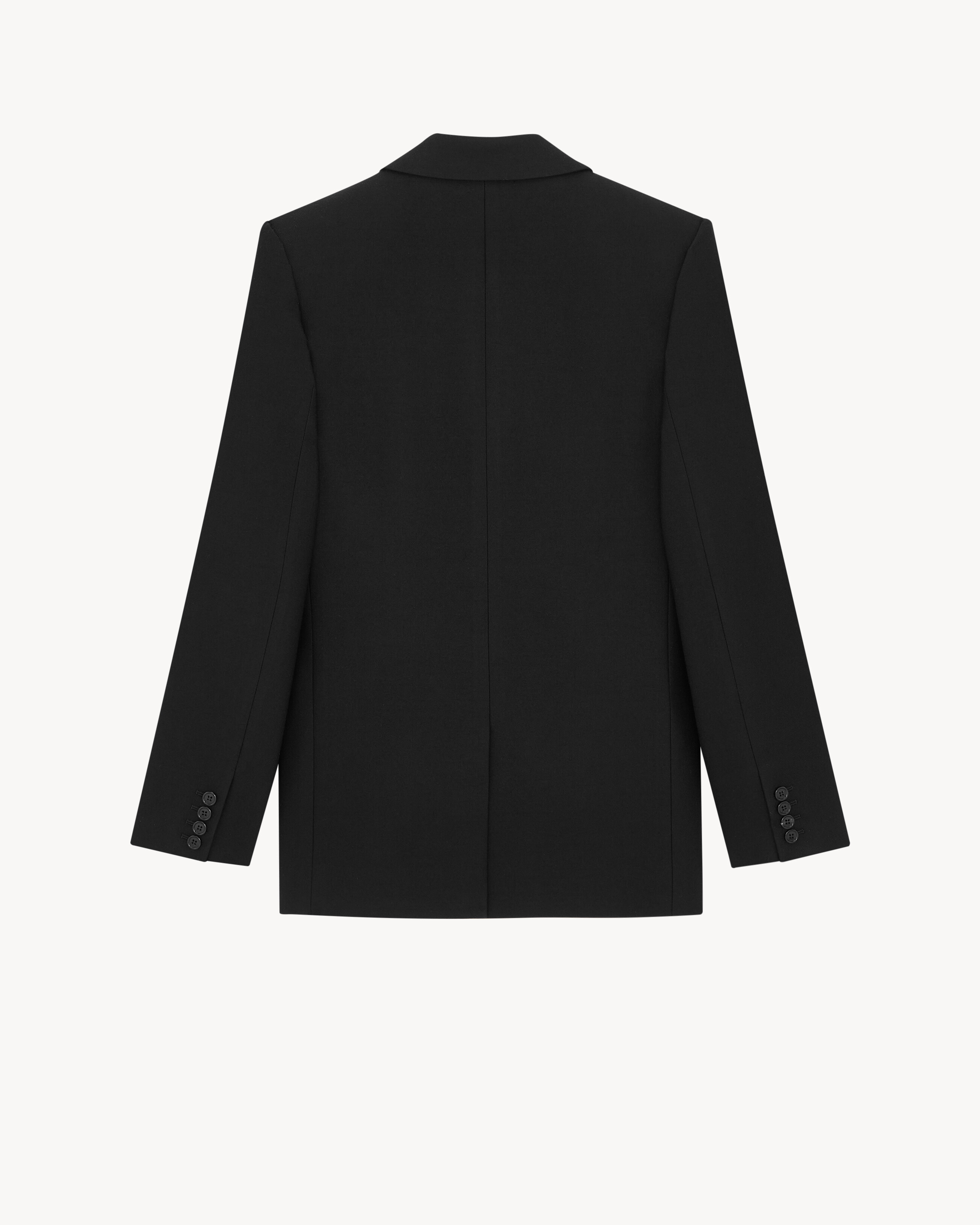 JACKET IN WOOL GABARDINE - 2