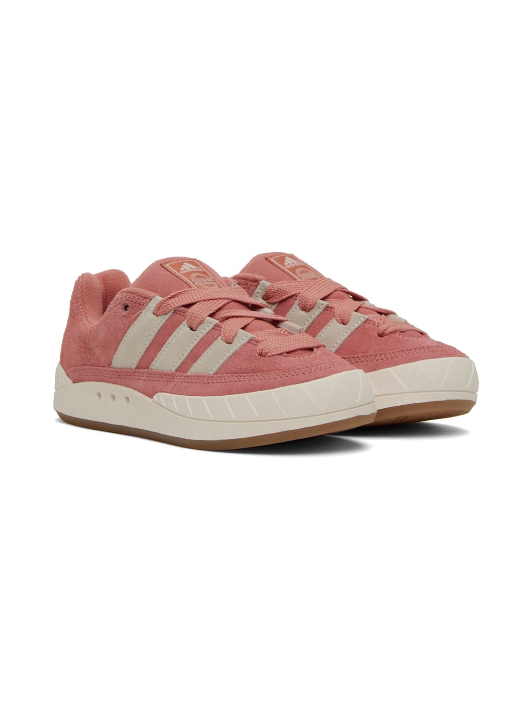 Pink Adimatic Sneakers - 4