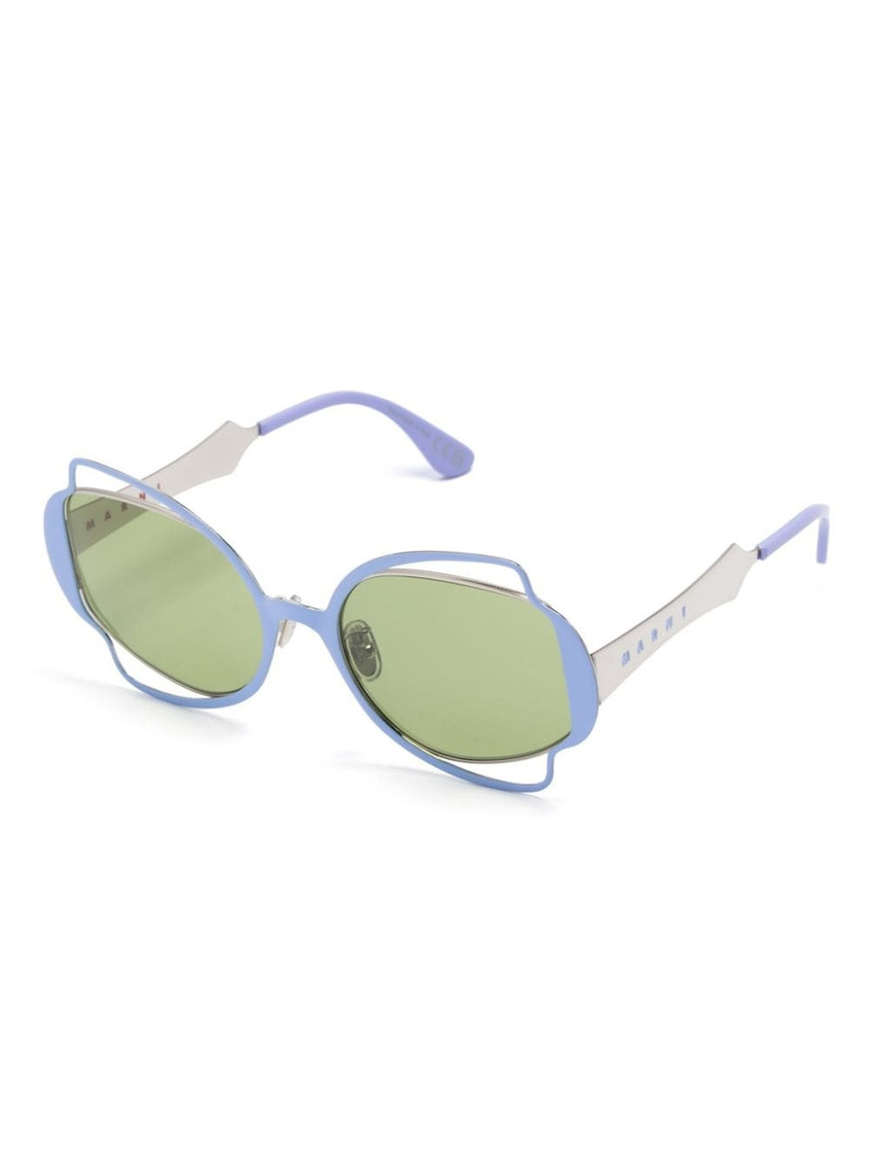 Marni Route Of The Sun oversize-frame sunglasses outlook