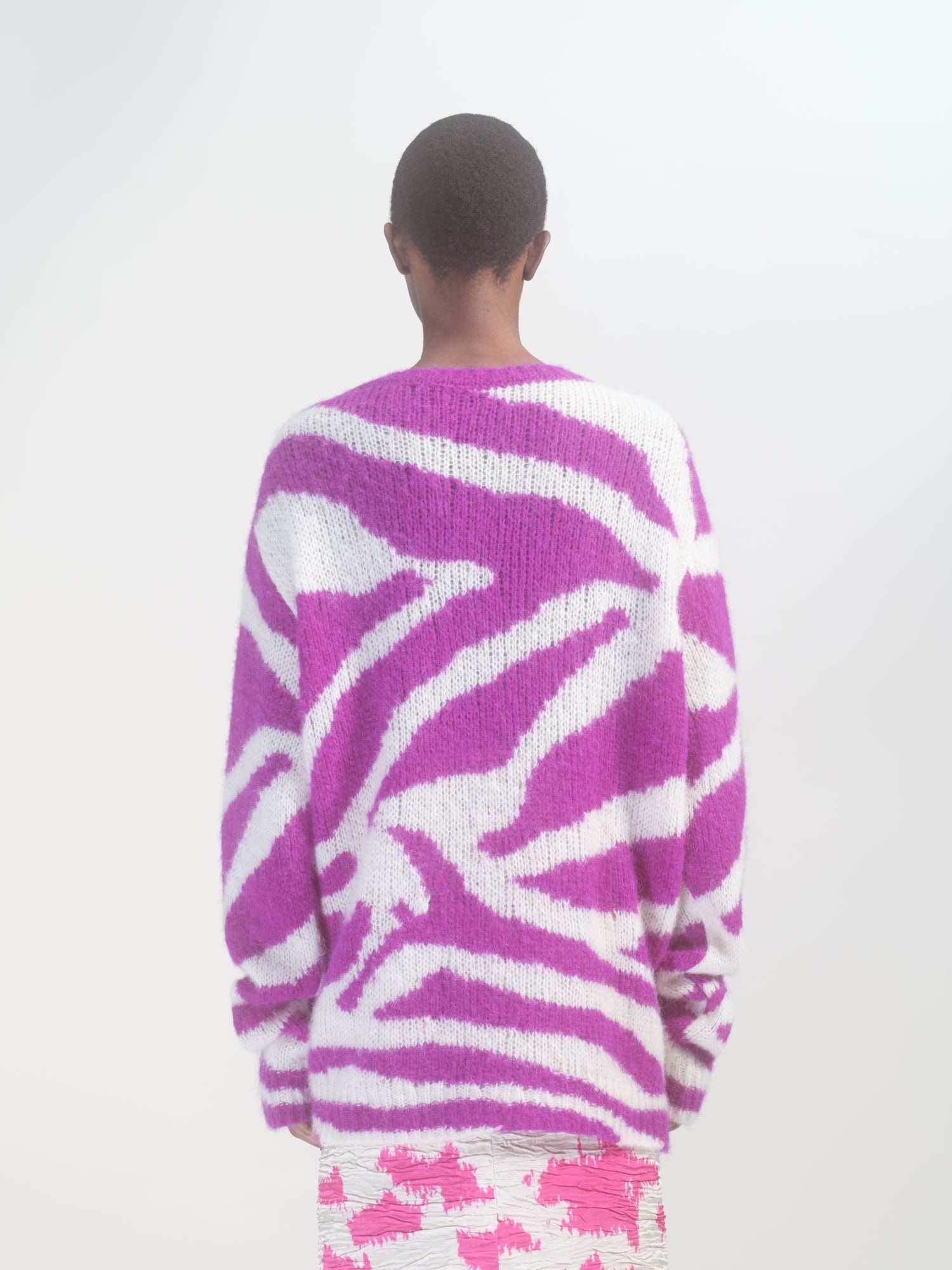 LONG ZEBRA SWEATER - 4