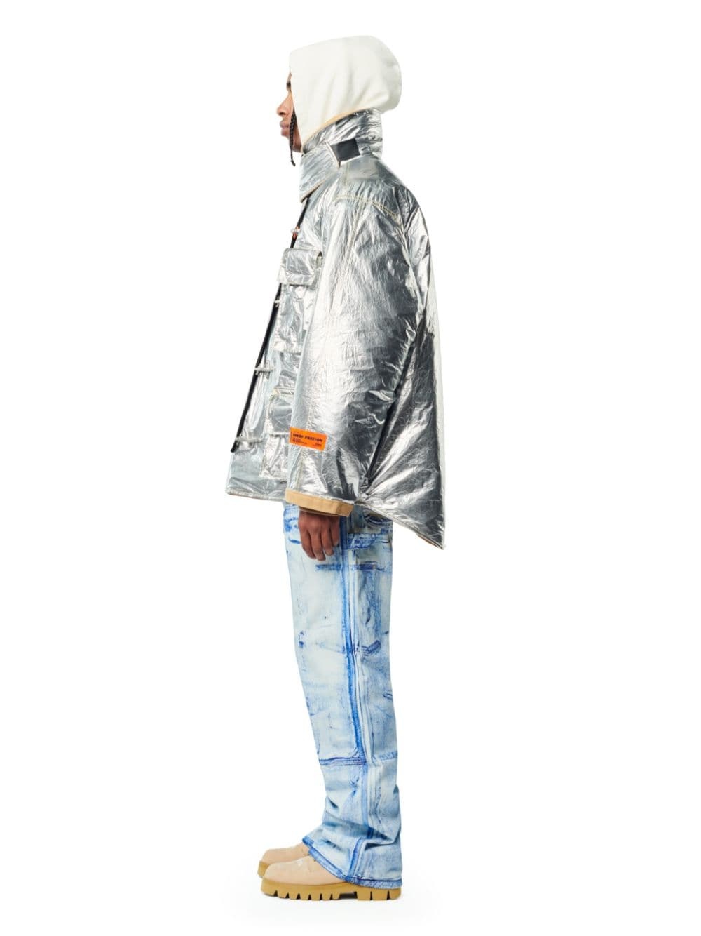 SILVER FIREMAN JACKET - 3