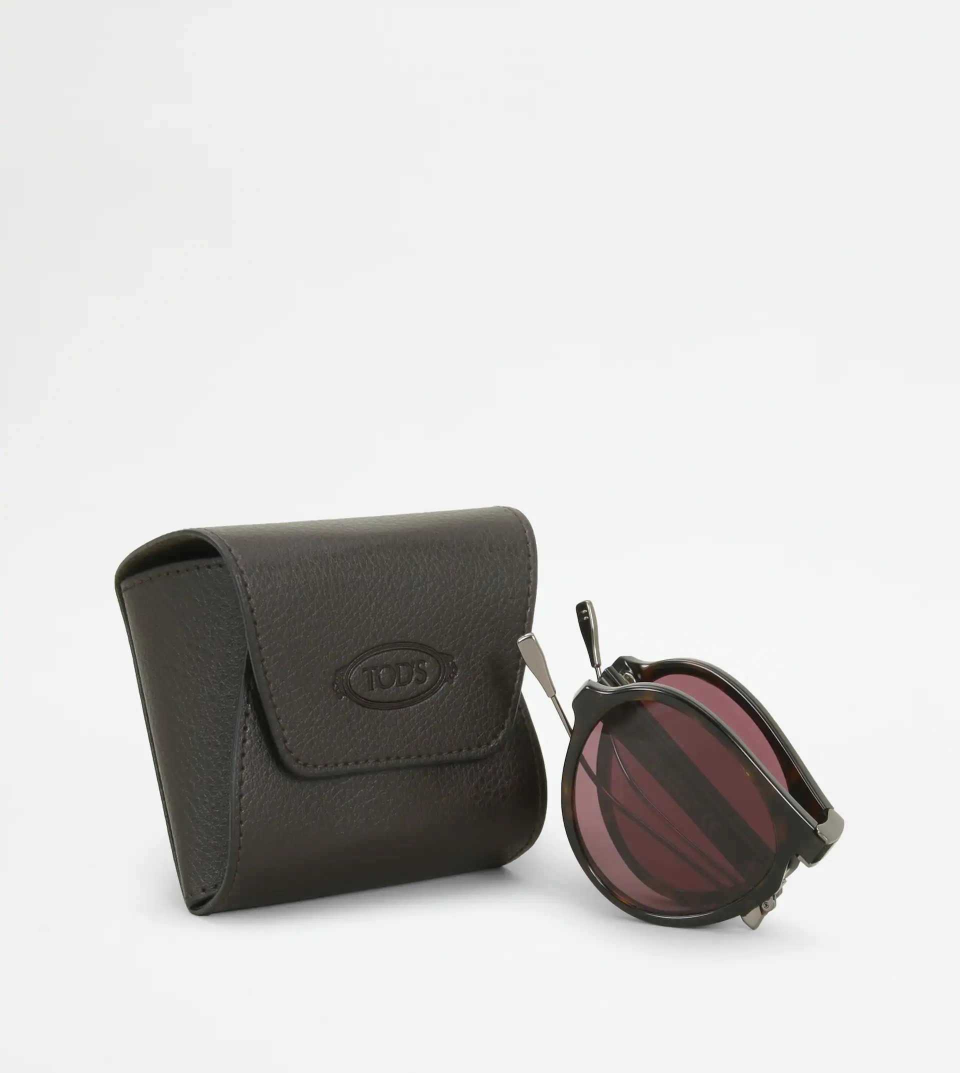 FOLDABLE SUNGLASSES - BROWN - 5