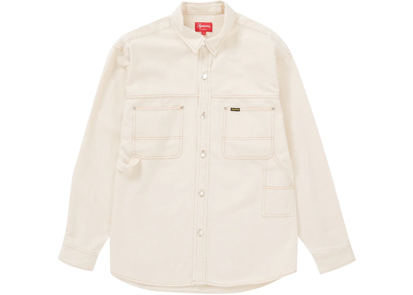 Supreme Denim Painter Shirt Natural - 1