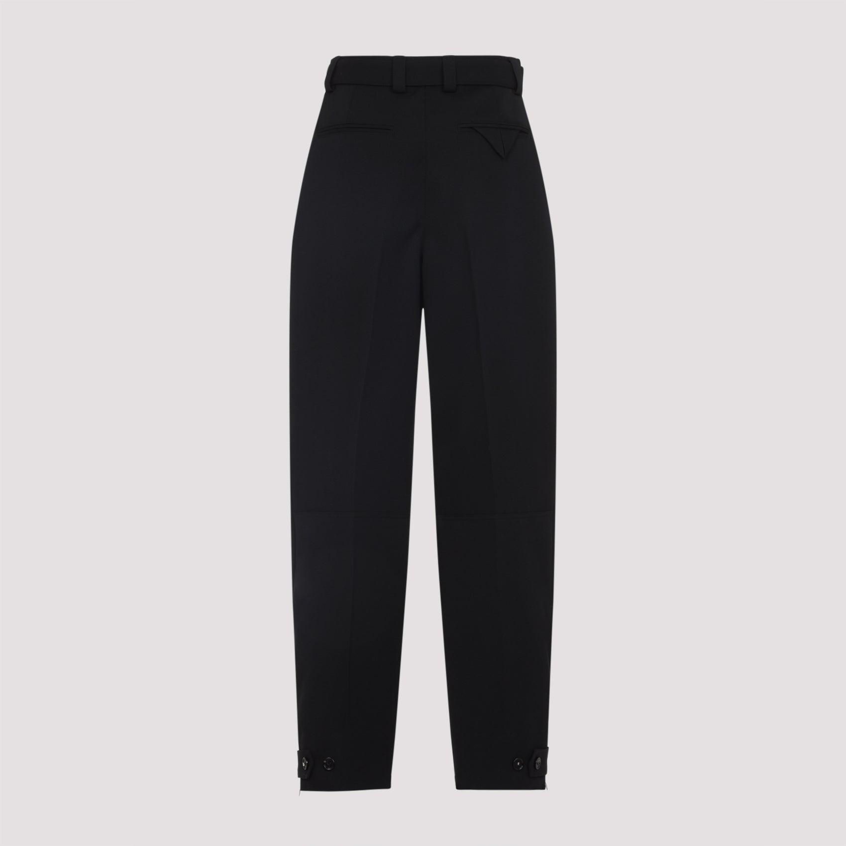 Bottega Veneta Wool Belted Trousers Women - 2