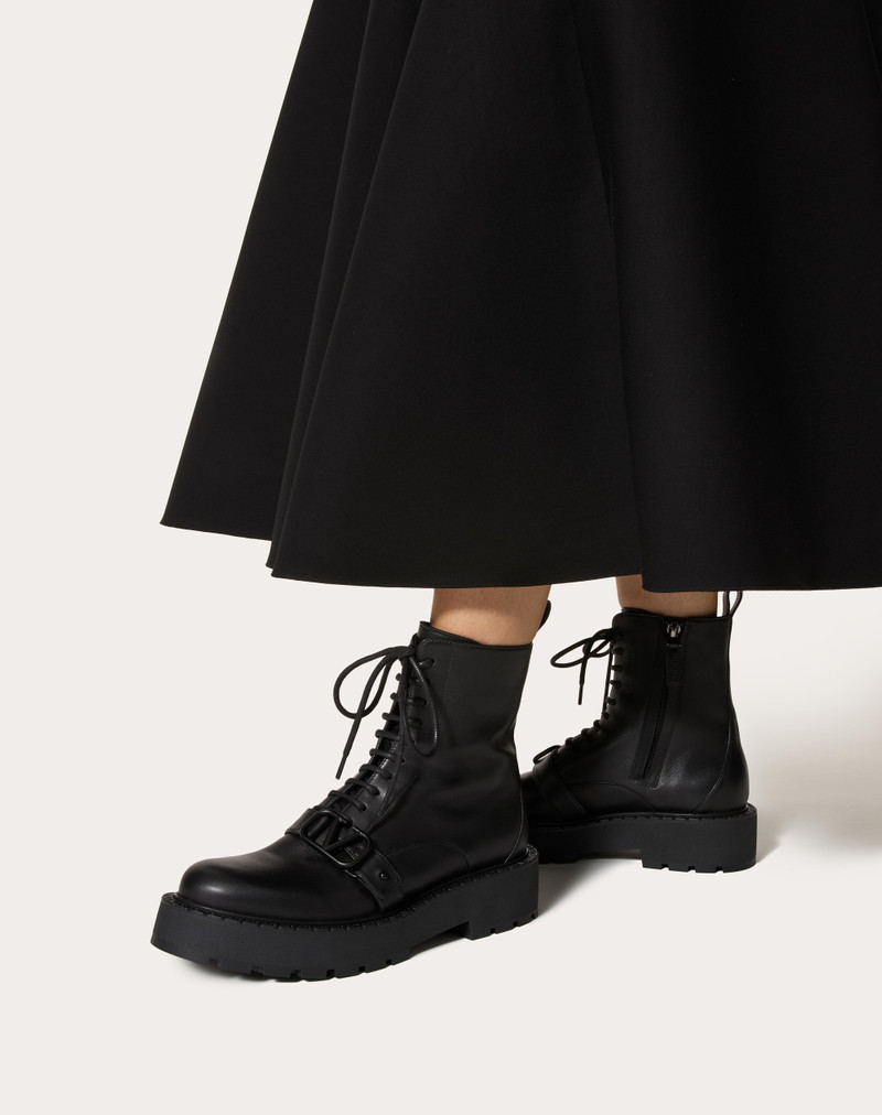 VLOGO SIGNATURE CALFSKIN COMBAT BOOT 45MM 6