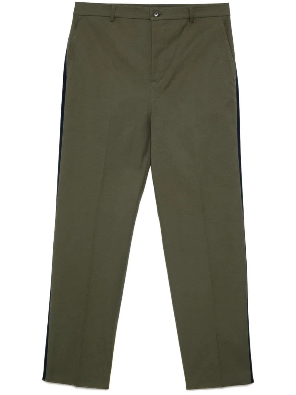 side-stripe trousers - 1