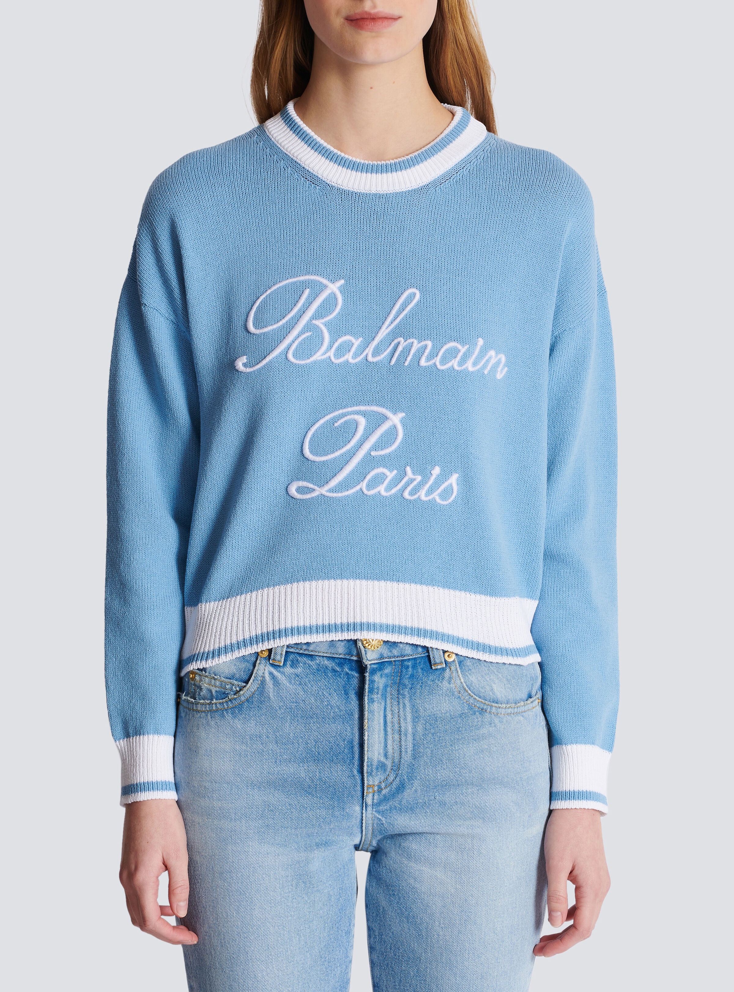 Balmain Signature knit jumper - 5